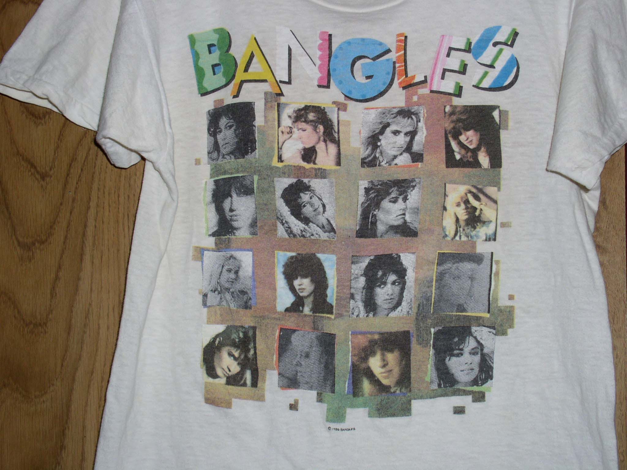 Band Tees Bangles Concert Shirt 1986 Different Light Single Stitched Size US XL / EU 56 / 4 - 3 Thumbnail