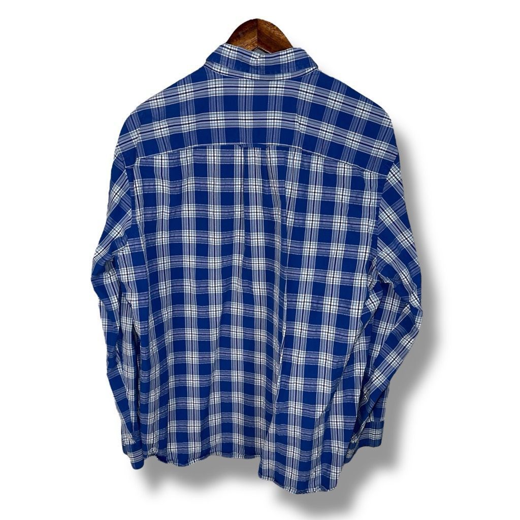 Orvis Orvis Heritage Wash Blue & White Active Fit Button Down Shir Size US L / EU 52-54 / 3 - 8 Thumbnail
