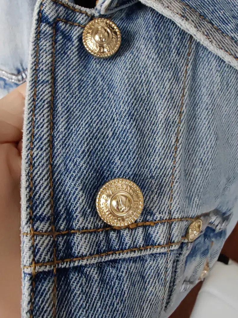 Versace Versace Short denim jacket Size US XS / EU 42 / 0 - 4 Thumbnail