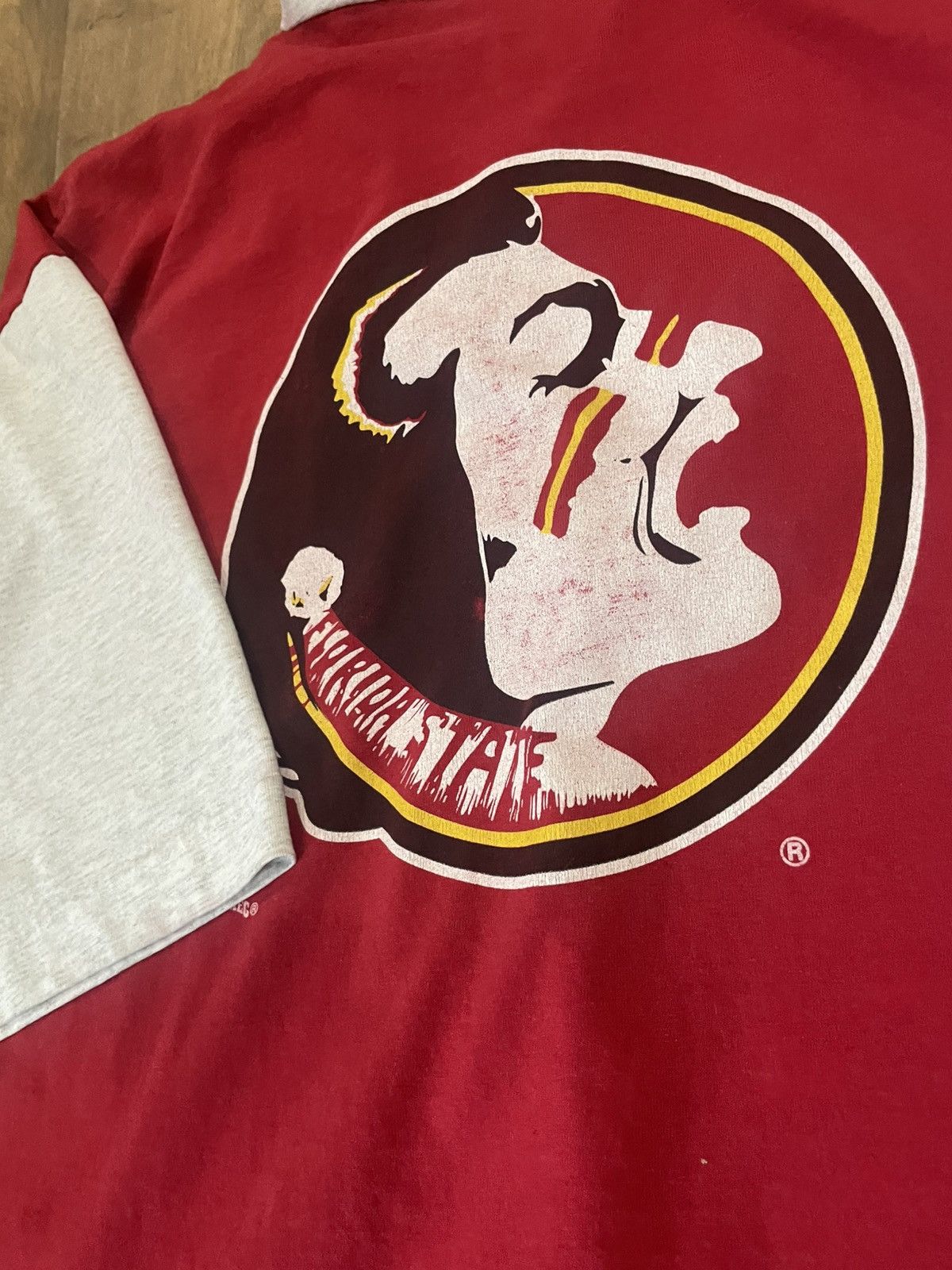 Nutmeg 90s Florida State University Nutmeg Baseball Tee Size US L / EU 52-54 / 3 - 5 Thumbnail