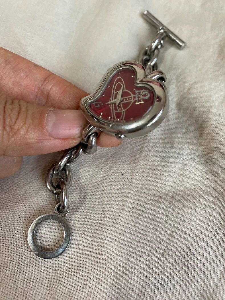 Vivienne Westwood Vivienne Westwood Vintage Red Heart Valentine's Day Limite Size ONE SIZE - 3 Thumbnail