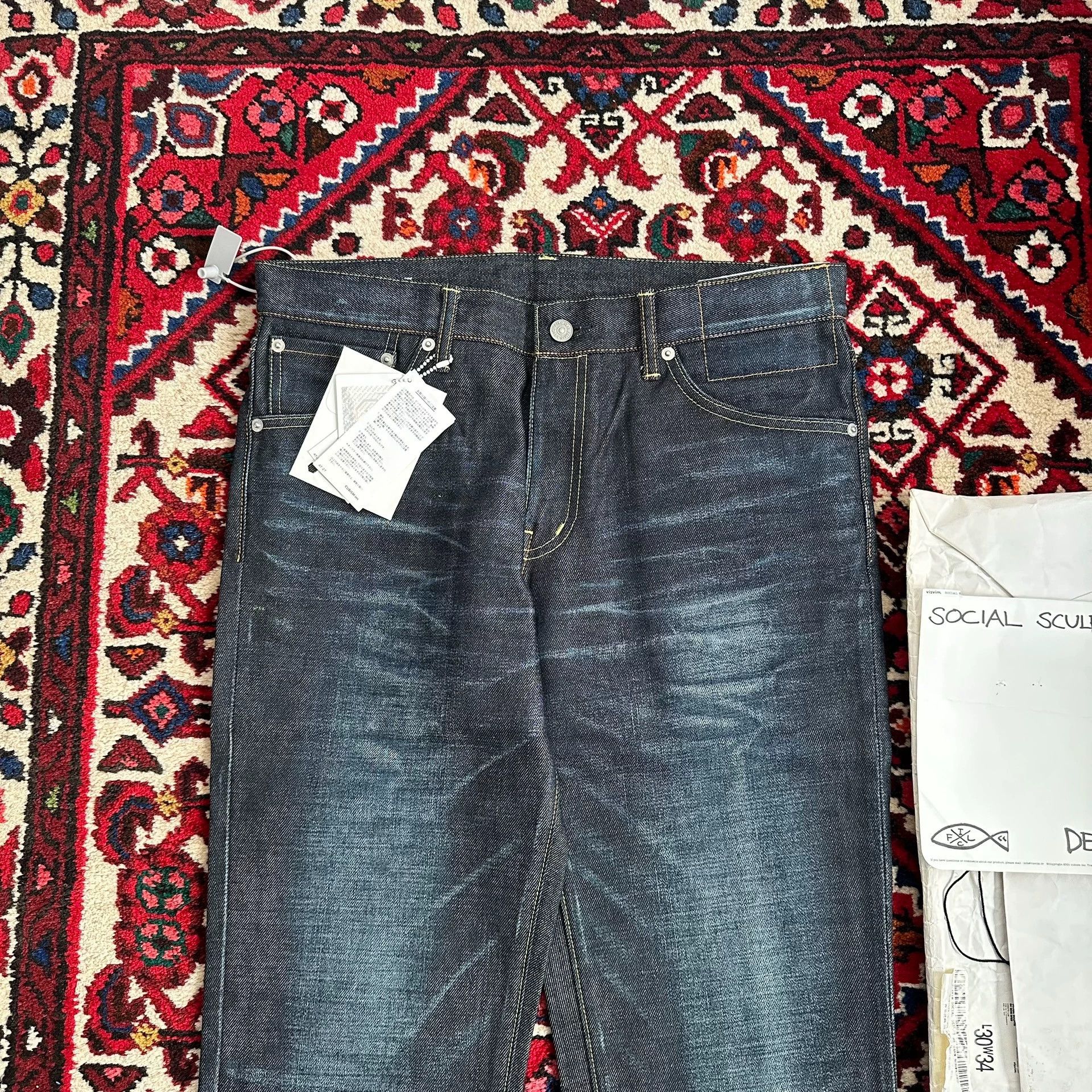 Visvim visvim 16ss 04nw jeans w34l30 Size US 34 / EU 50 - 4 Thumbnail