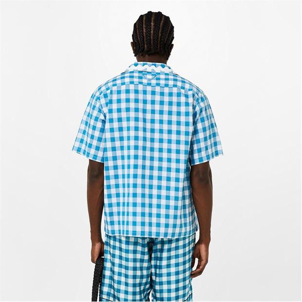 Prada PRADA Vichy Short Sleeve Shirt Size US M / EU 48-50 / 2 - 4 Thumbnail
