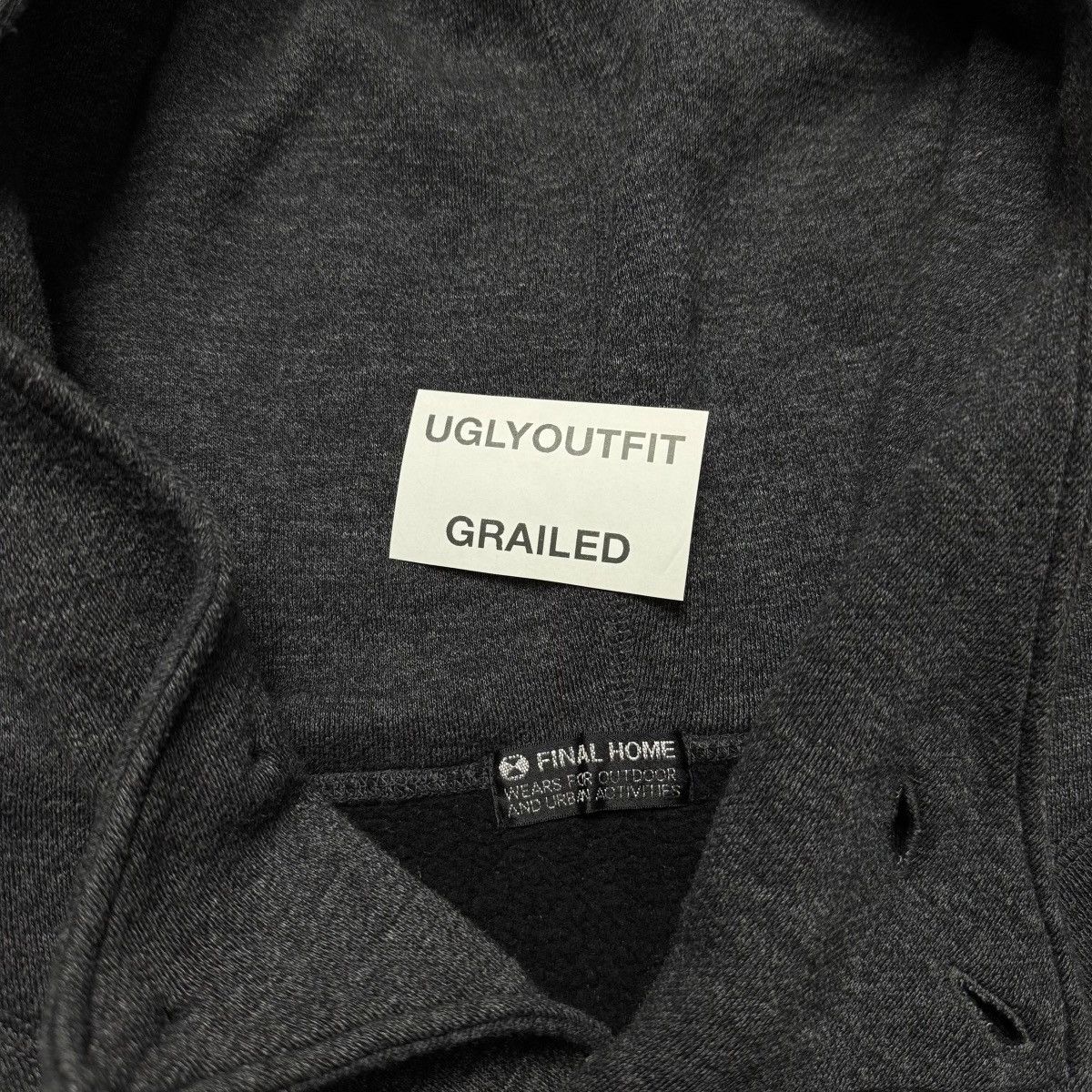 Final Home Final Home Issey Miyake Wool MockNeck Oversized Ninja Hoodie Size US M / EU 48-50 / 2 - 8 Thumbnail