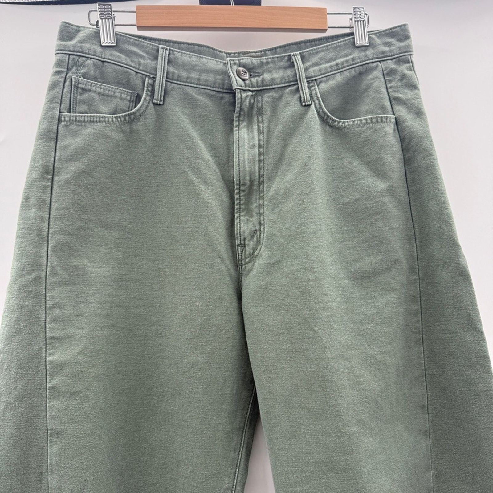 MOTHER Mother The Full Pipe Skimp Barrel Leg Jeans Sz 30 NWOT Size 30" / US 8 / IT 44 - 4 Thumbnail