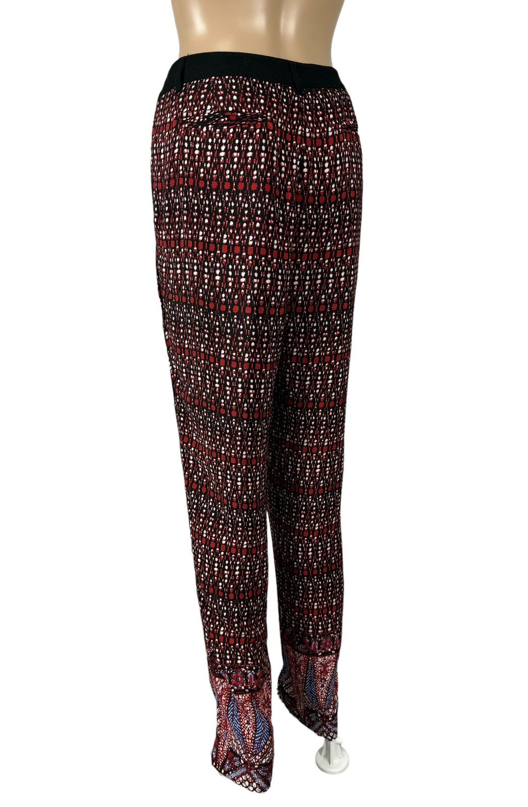 Sandro Sandro Paris Viscose Trourers Ornament size 38 Size 27" / US 4 / IT 40 - 6 Thumbnail