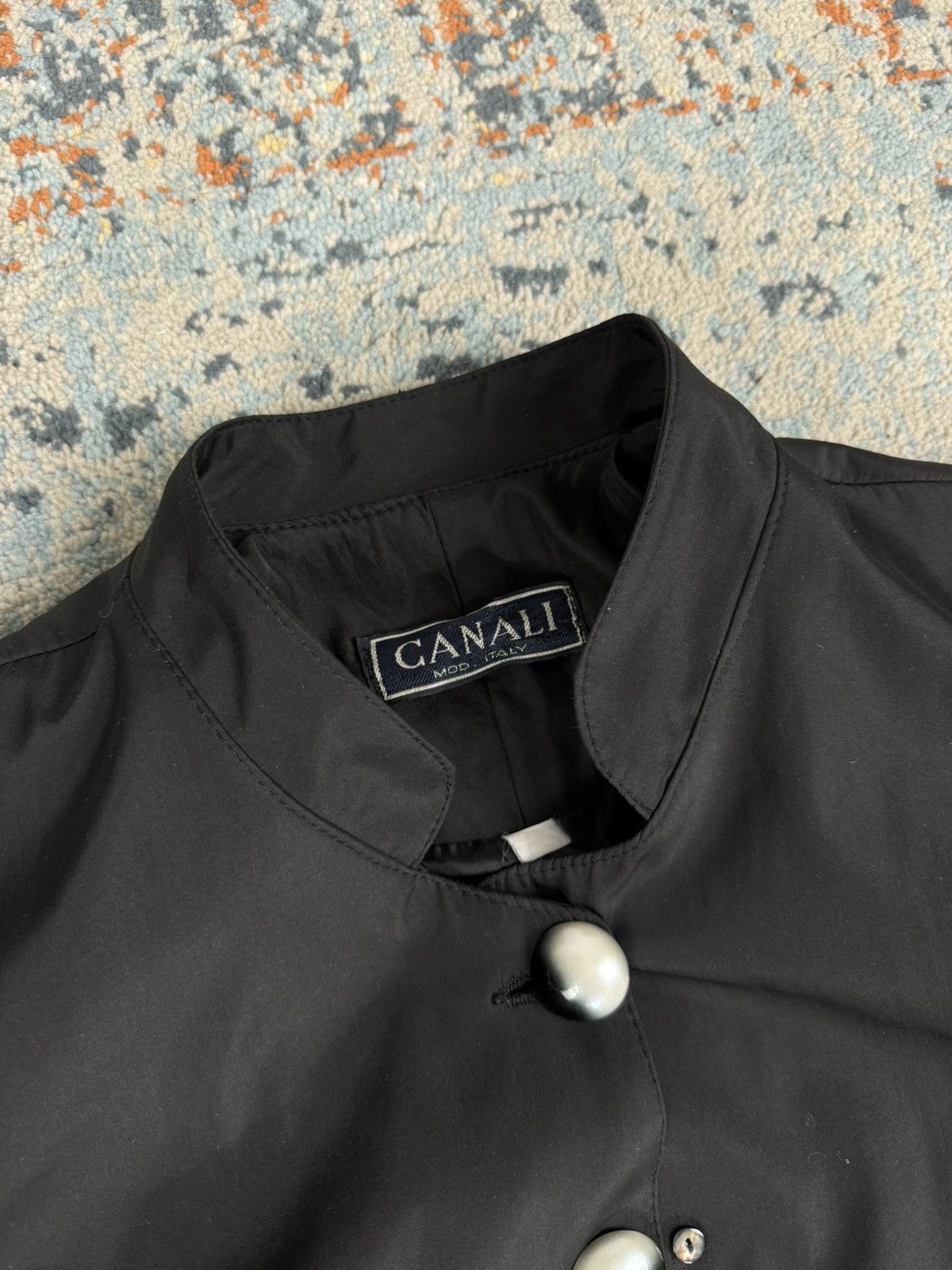 Canali × Vintage Vintage 90s Canali crazy dark academia style long coat Size US XS / EU 42 / 0 - 13 Thumbnail