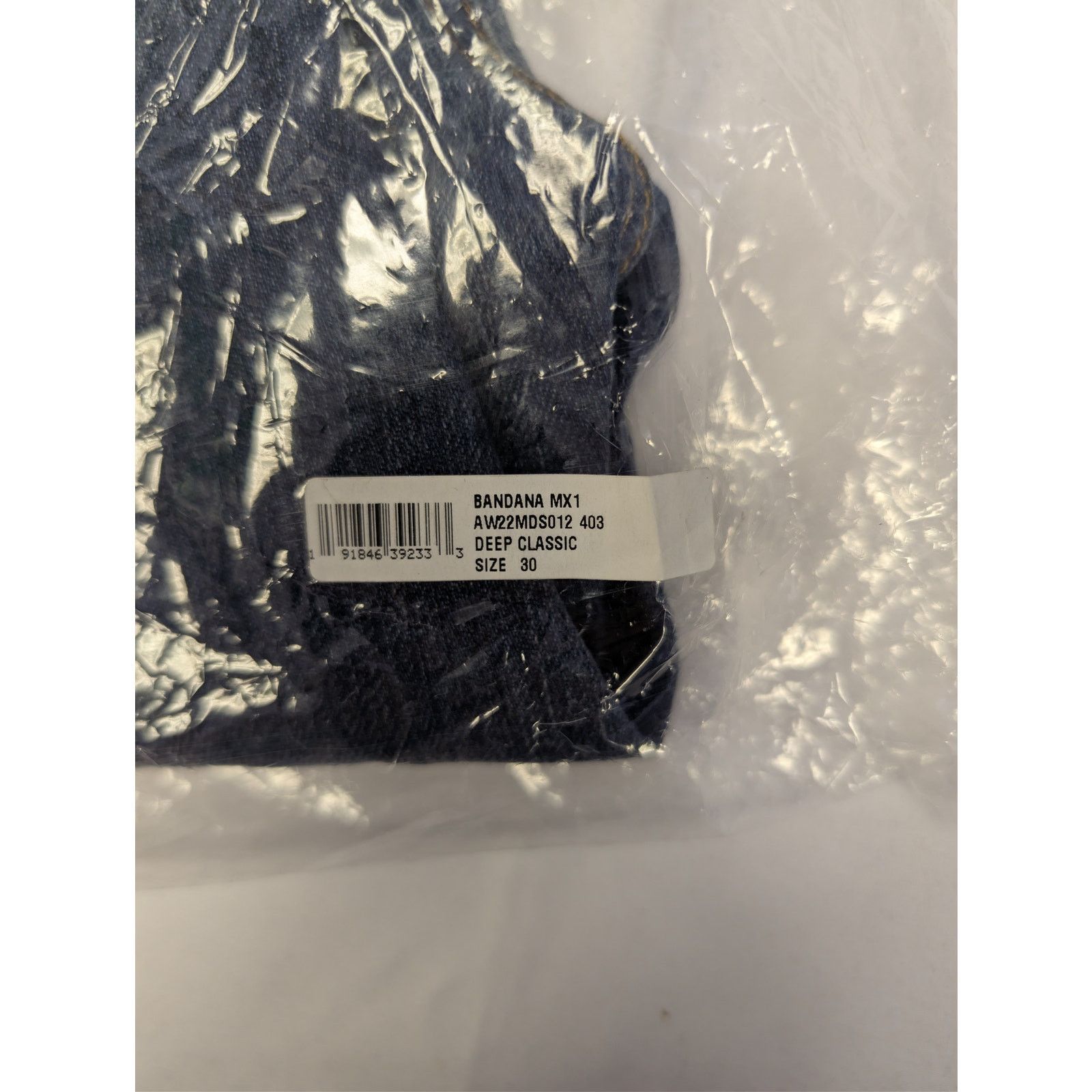 Amiri o1rshd1 Q:2 / Bandana MX1 Denim Jeans in Deep Classic Size US 30 / EU 46 - 21 Thumbnail
