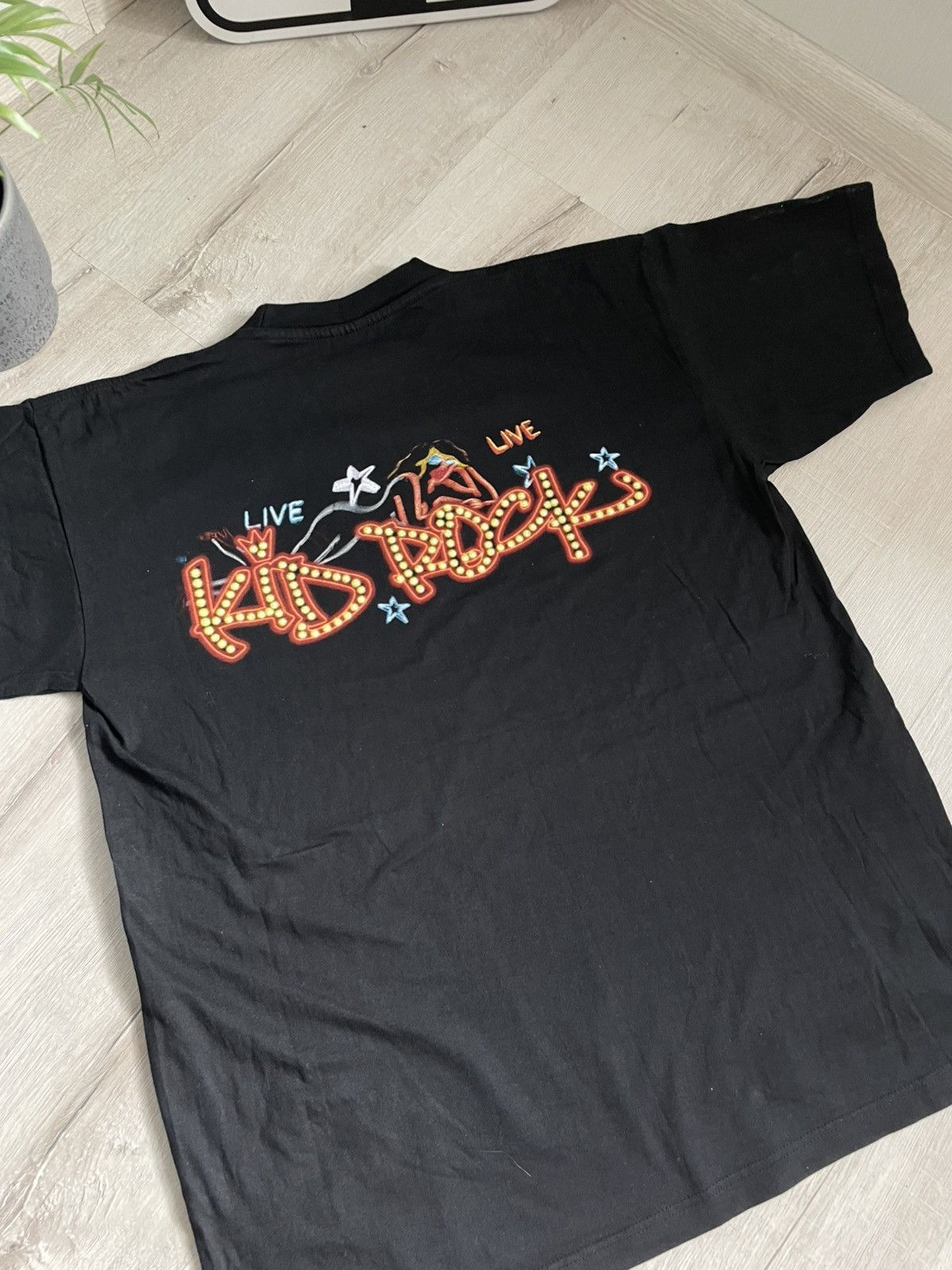 Band Tees Vintage 1999 Kid Rock Live T-shirt Records Metallica Band Size US XL / EU 56 / 4 - 10 Thumbnail