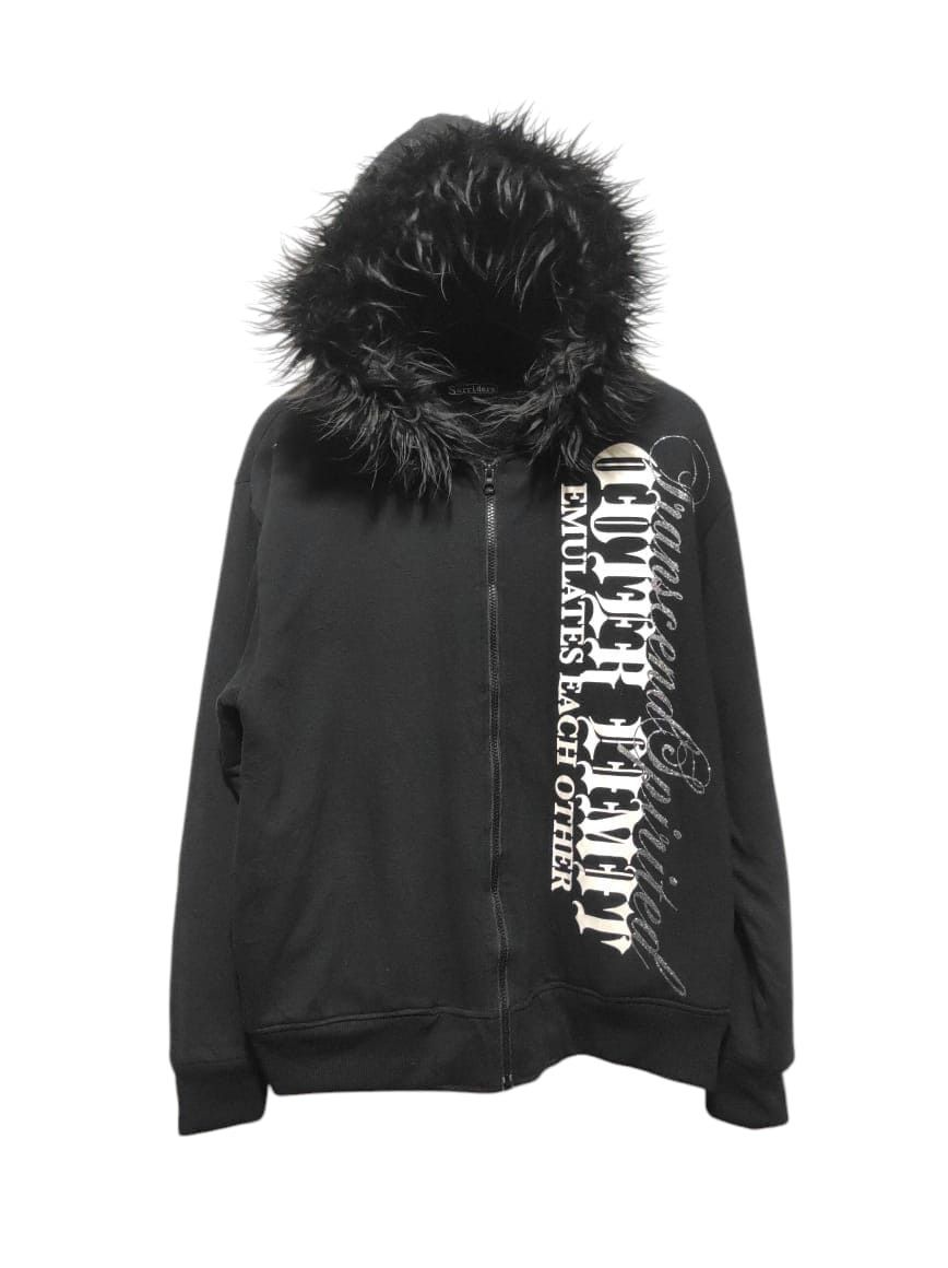 Affliction Sorridere Poem Sherpa zip fur hoodie ifsix LGB style Size US L / EU 52-54 / 3 - 1 Thumbnail