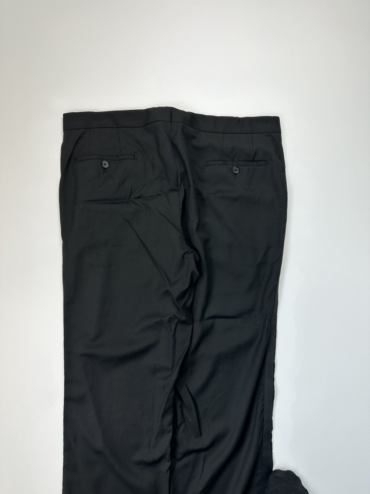 Hugo Boss Hugo Boss Dress Pantd 44R US Size Silk Black Size US 40 / EU 56 - 8 Thumbnail