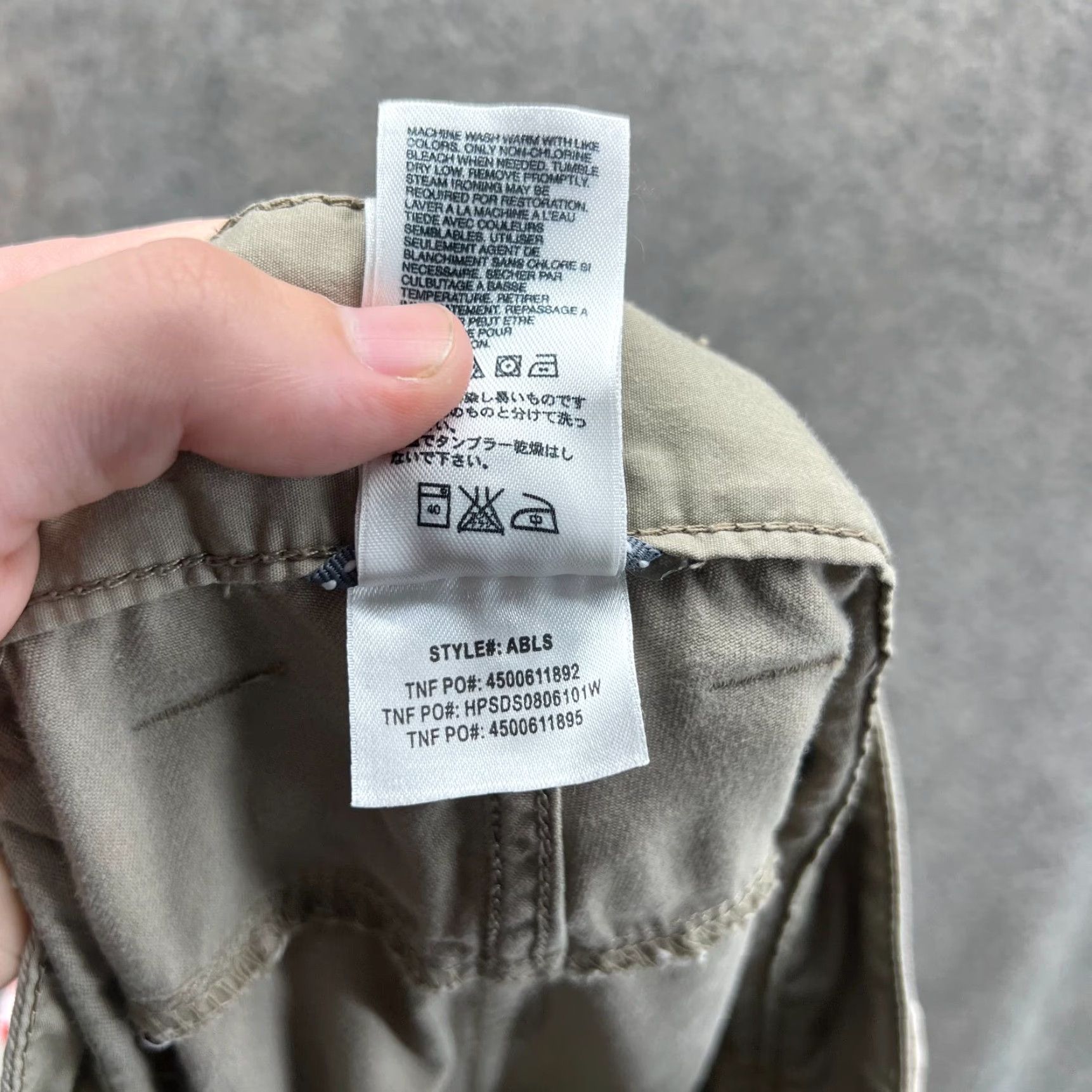 The North Face The North Face Pants Men 36 Beige Chino Flat Front Regular Waist 36 Inseam 30 Straight Pocket Solid Canvas Cotton Size US 36 / EU 52 - 7 Thumbnail