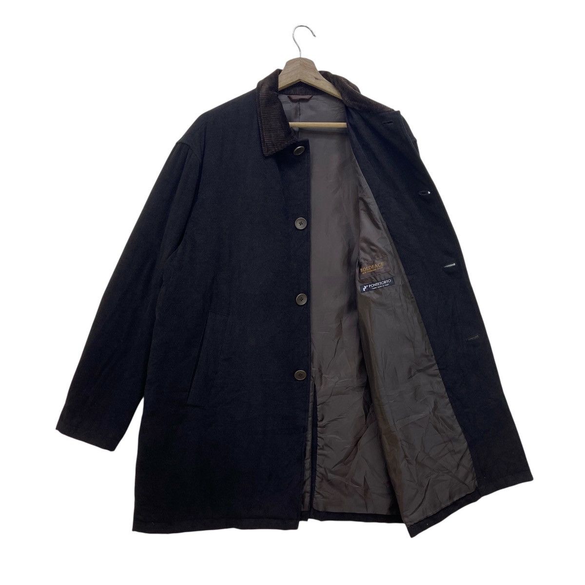 Other Pontetorto Boldface Fabric Made in Italy Long Coat Size US M / EU 48-50 / 2 - 2 Thumbnail