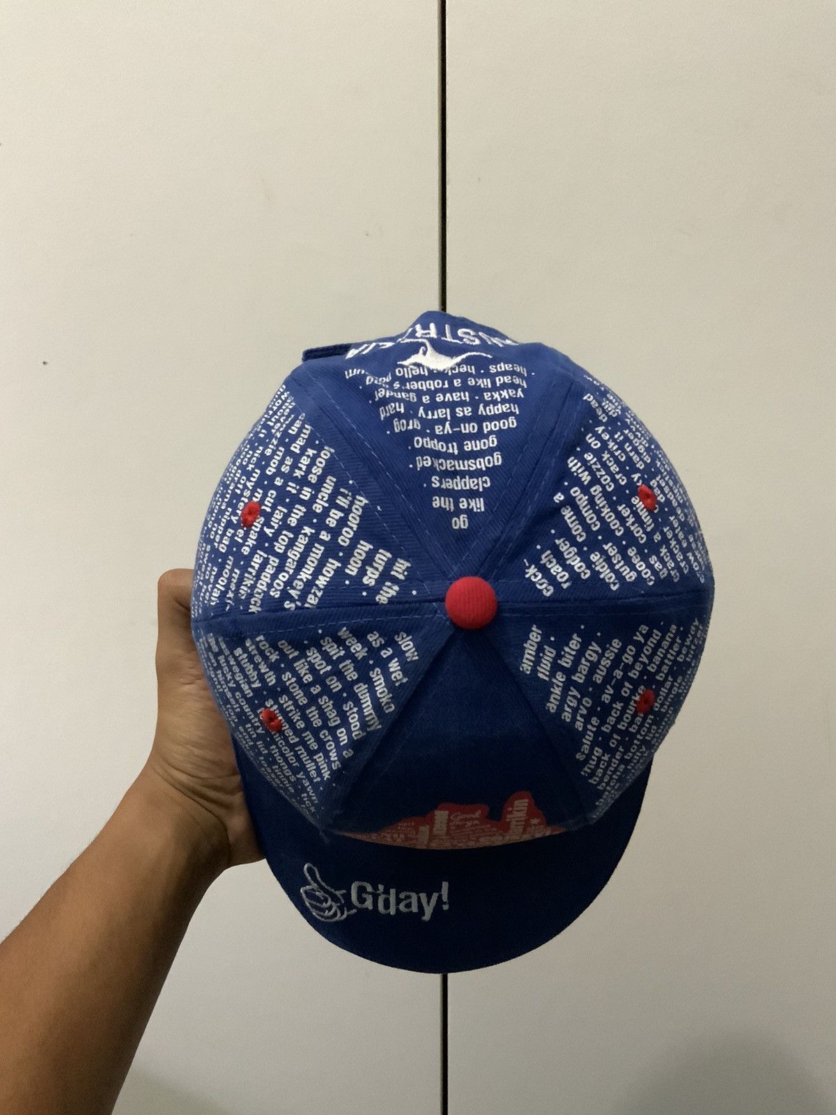 Japanese Brand G’Days! Spellout Indigo Hat Size ONE SIZE - 6 Thumbnail