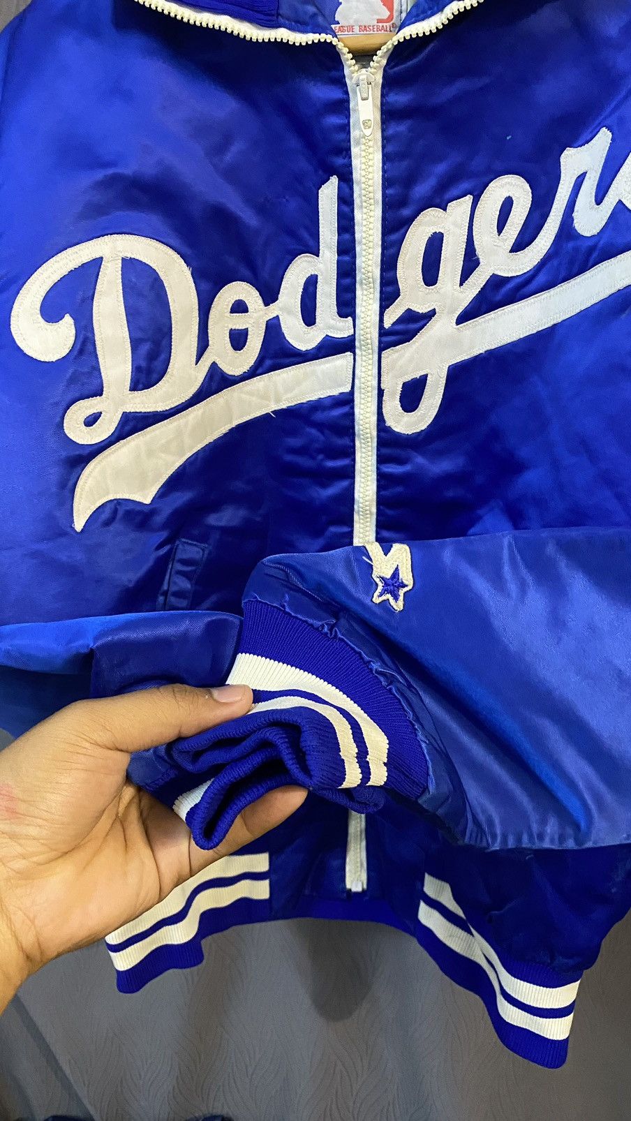 MLB × Vintage VINTAGE 80s-90s LA DODGERS STARTER JACKET MEDIUM Size US M / EU 48-50 / 2 - 4 Thumbnail