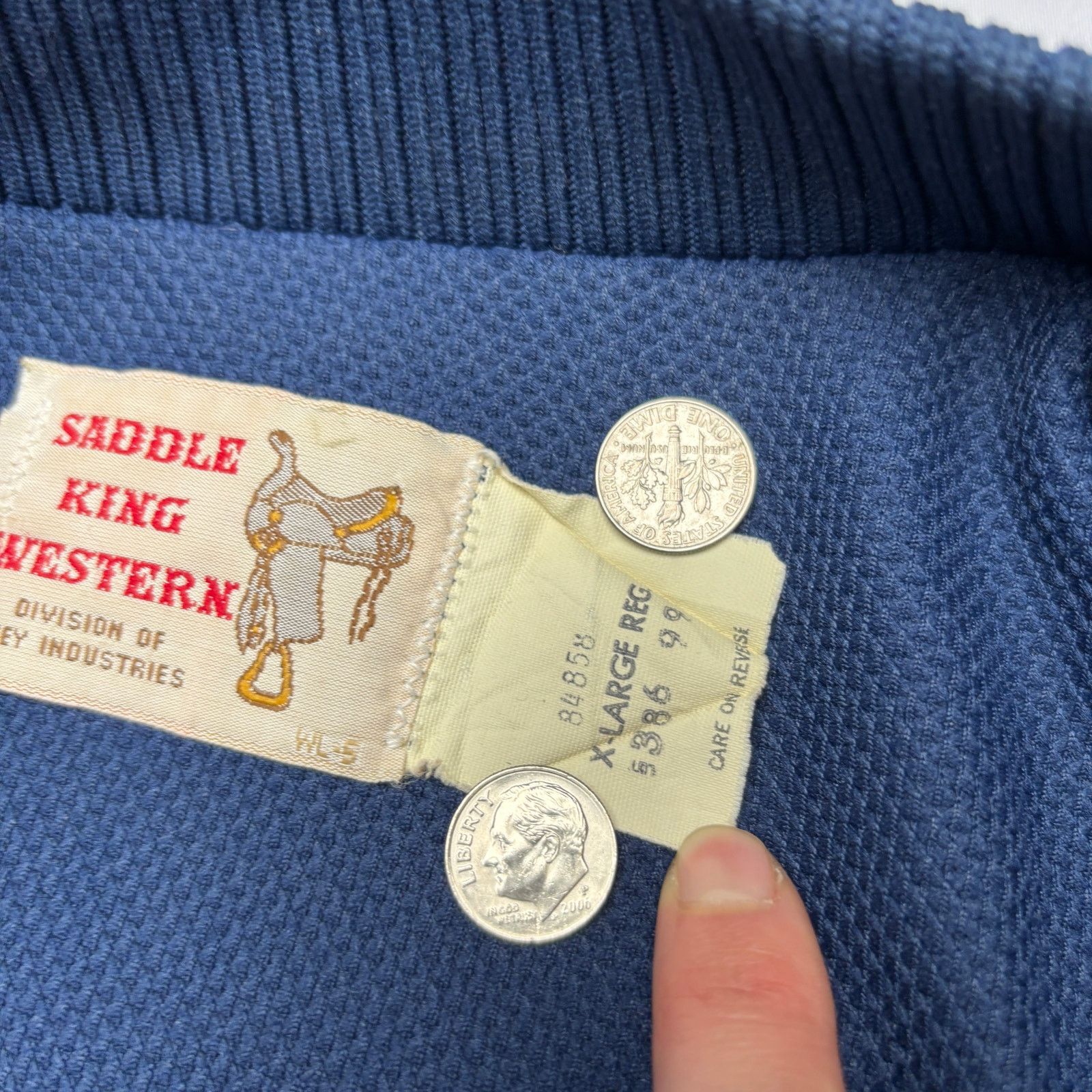 Vintage Vintage Saddle King Western Aztec Southwest Jacket Men's XL Size US XL / EU 56 / 4 - 6 Thumbnail