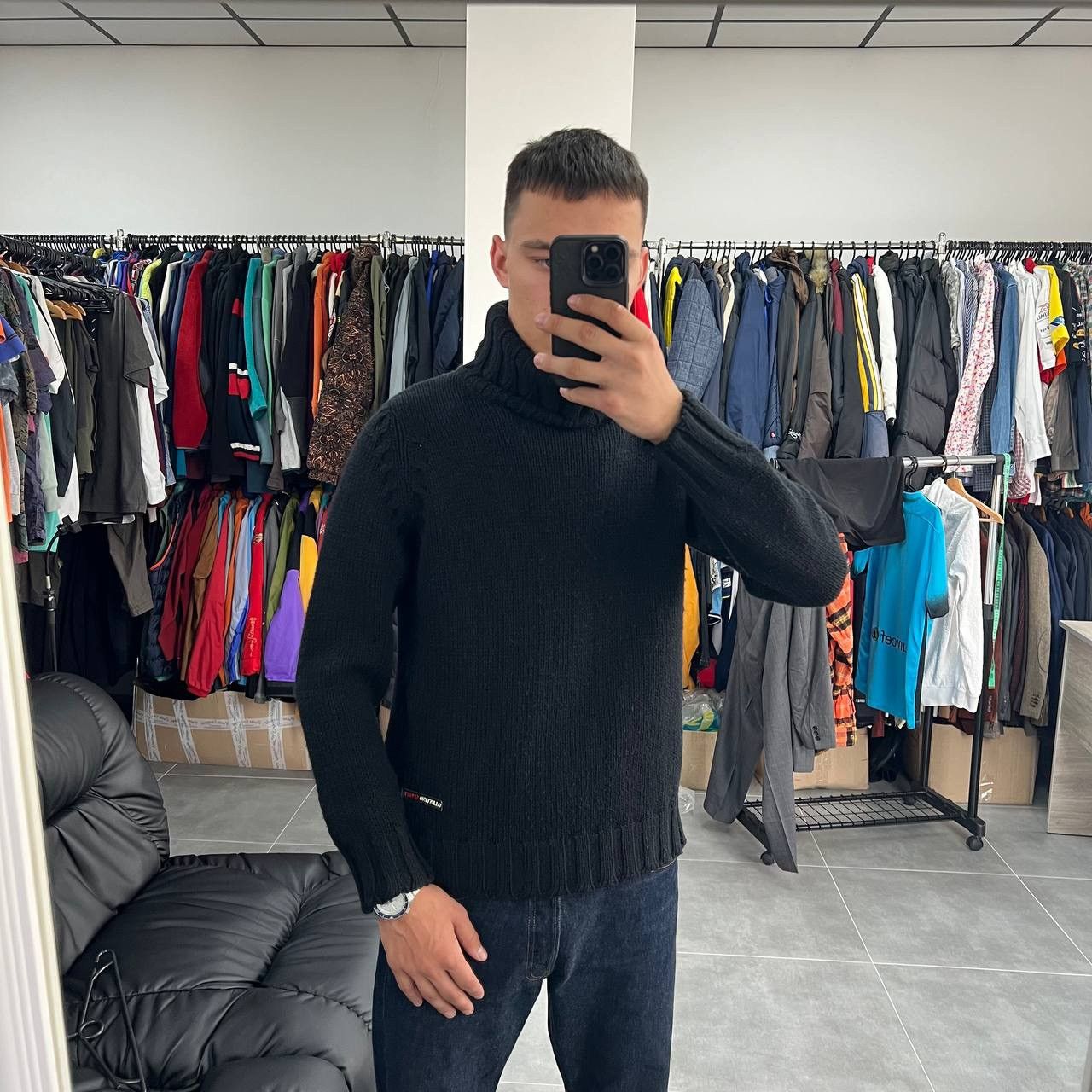 Valentino × Vintage Vintage Valentino Sport Wool Sweater Size 44 Size US S / EU 44-46 / 1 - 2 Thumbnail