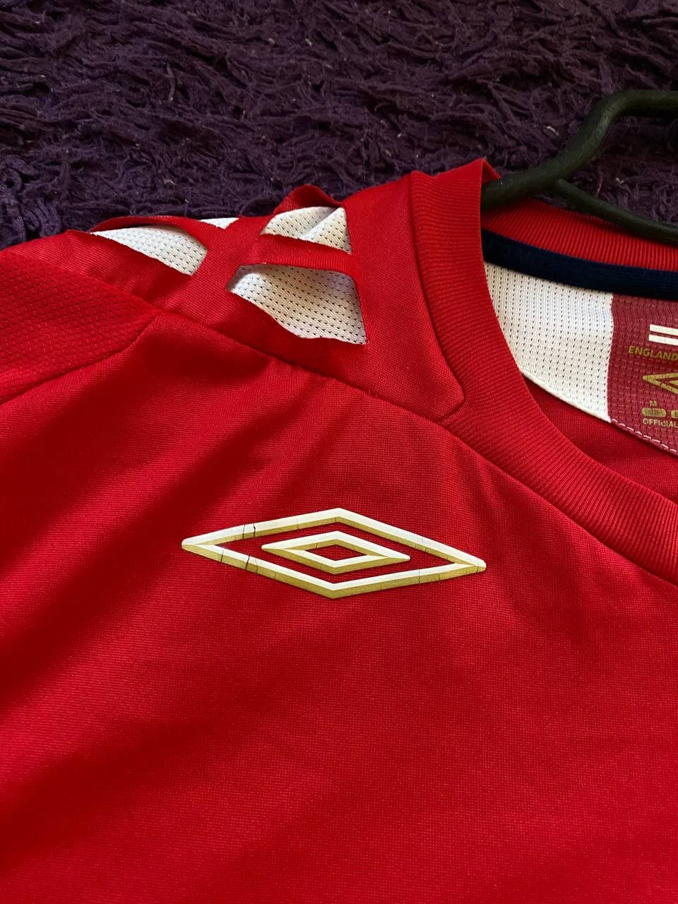 Umbro Vintage Umbro England Soccer Jersey Football Shirt Tee Size US M / EU 48-50 / 2 - 6 Thumbnail
