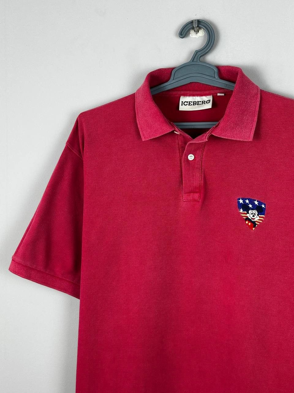 Iceberg Vintage 90s Iceberg History Disney Polo T Shirt Size US XL / EU 56 / 4 - 1 Thumbnail