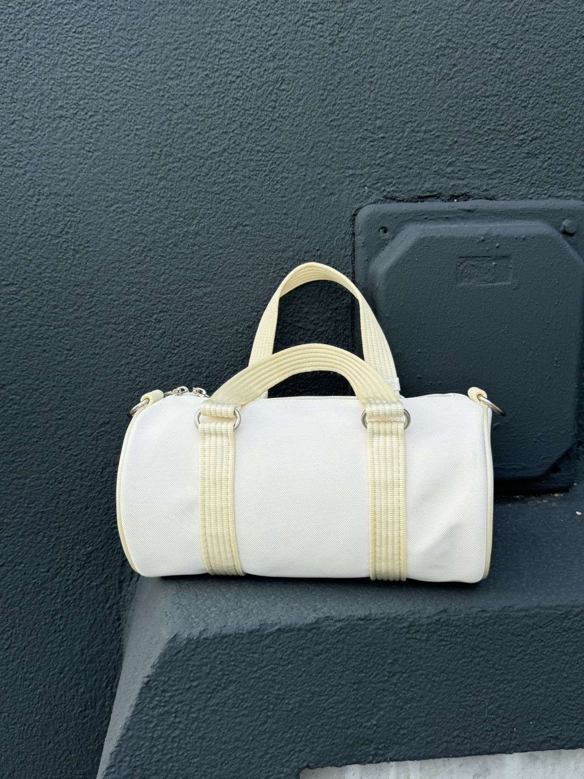 Japanese Brand × Lacoste Lacoste White Handbag Size ONE SIZE - 2 Thumbnail