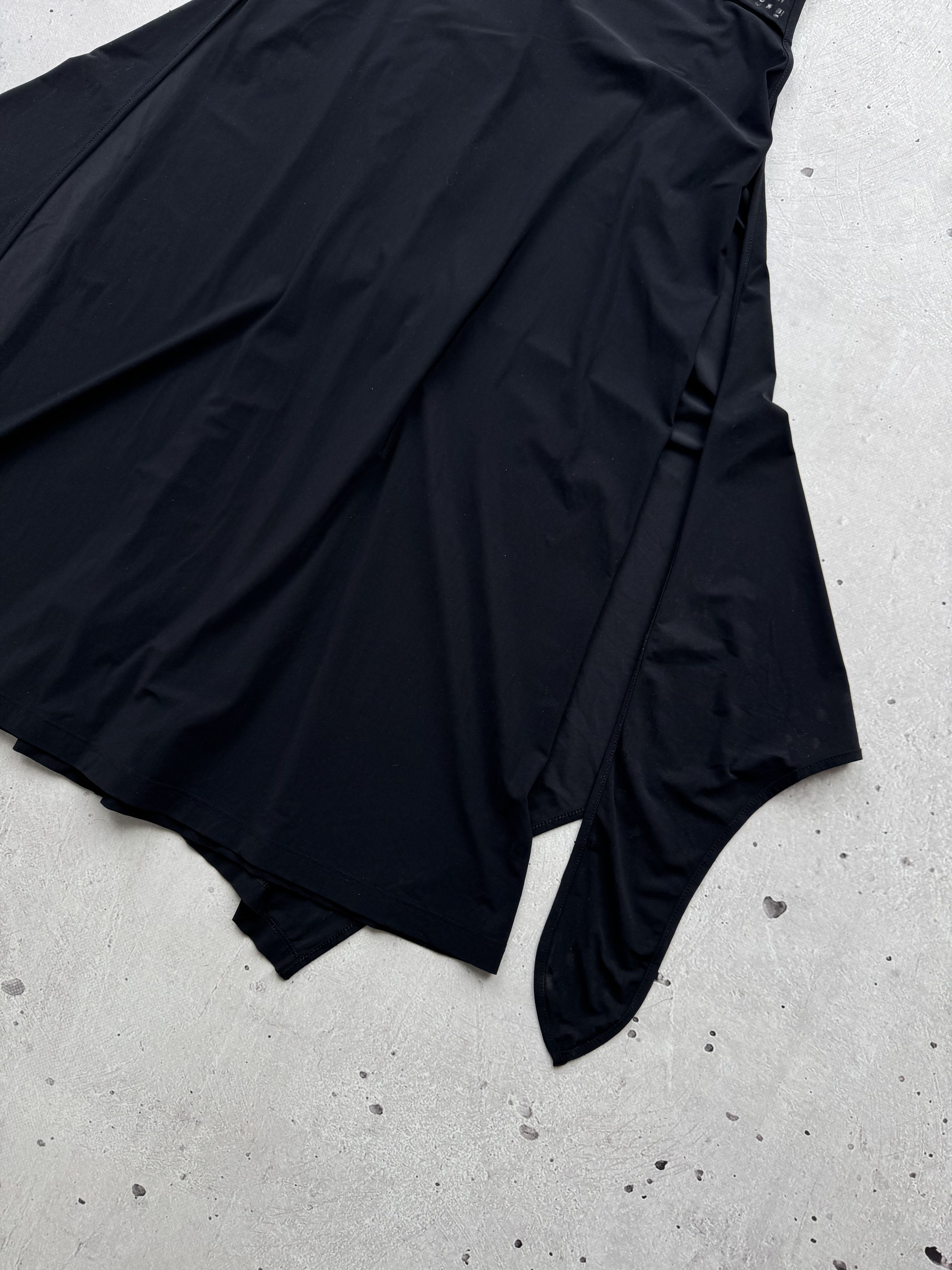 Cop Copine × Vintage Cop Copine Vintage Gothic Asymmetric Belted Dress Size S / US 4 / IT 40 - 4 Thumbnail