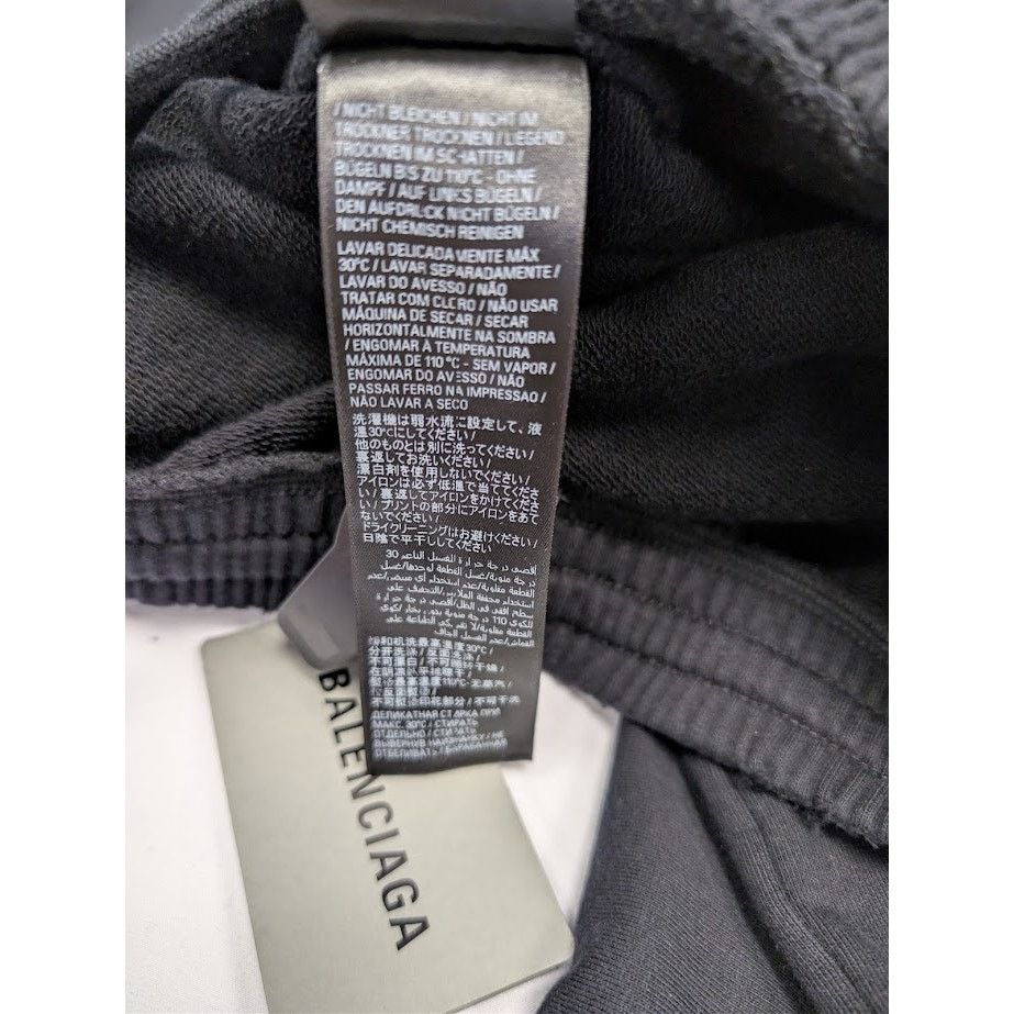 Balenciaga o1rshd1 Top League Med Moll Baggy Pants in Black Size US 28 / EU 44 - 19 Thumbnail