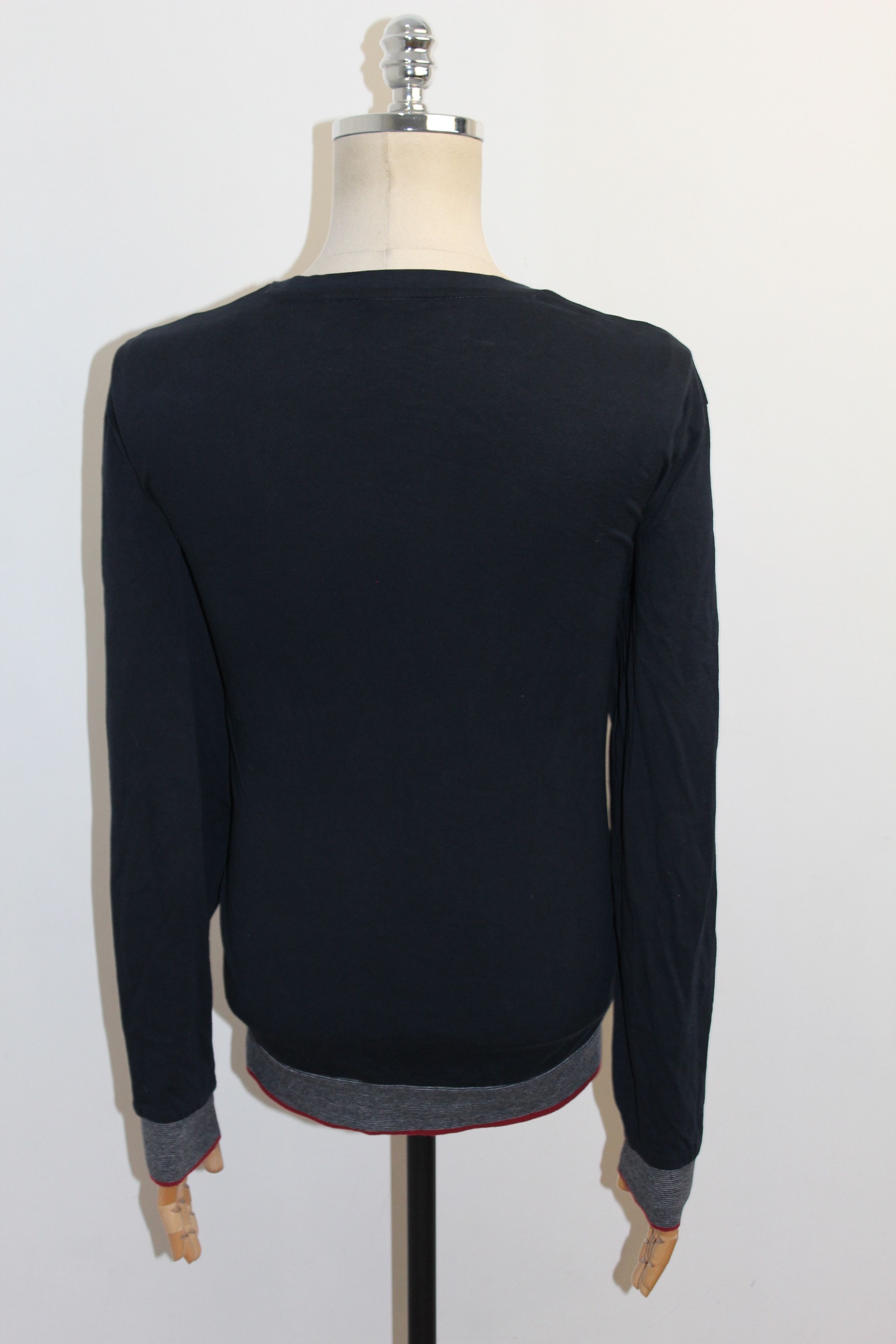 Hugo Boss Hugo Boss Big Logo Black Sweatshirt jumper Size US XL / EU 56 / 4 - 4 Thumbnail