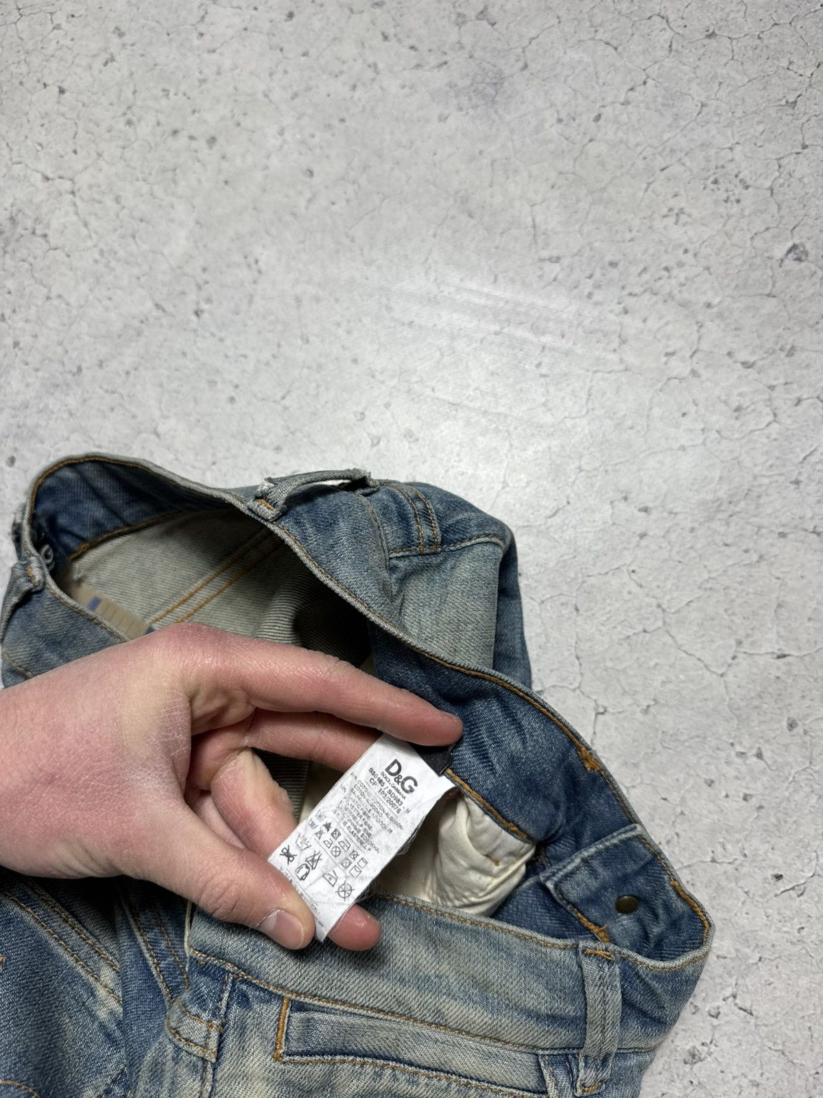 Dolce & Gabbana Dolce & Gabbana DG Luxury Denim Jeans Size 27 Vintage Size 27" / US 4 / IT 40 - 10 Thumbnail