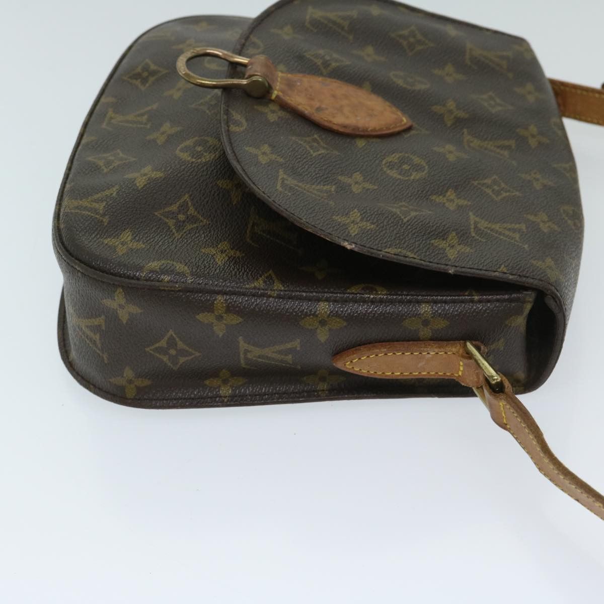 Louis Vuitton LOUIS VUITTON Monogram Saint Cloud GM Shoulder Bag M51242 Size ONE SIZE - 4 Thumbnail