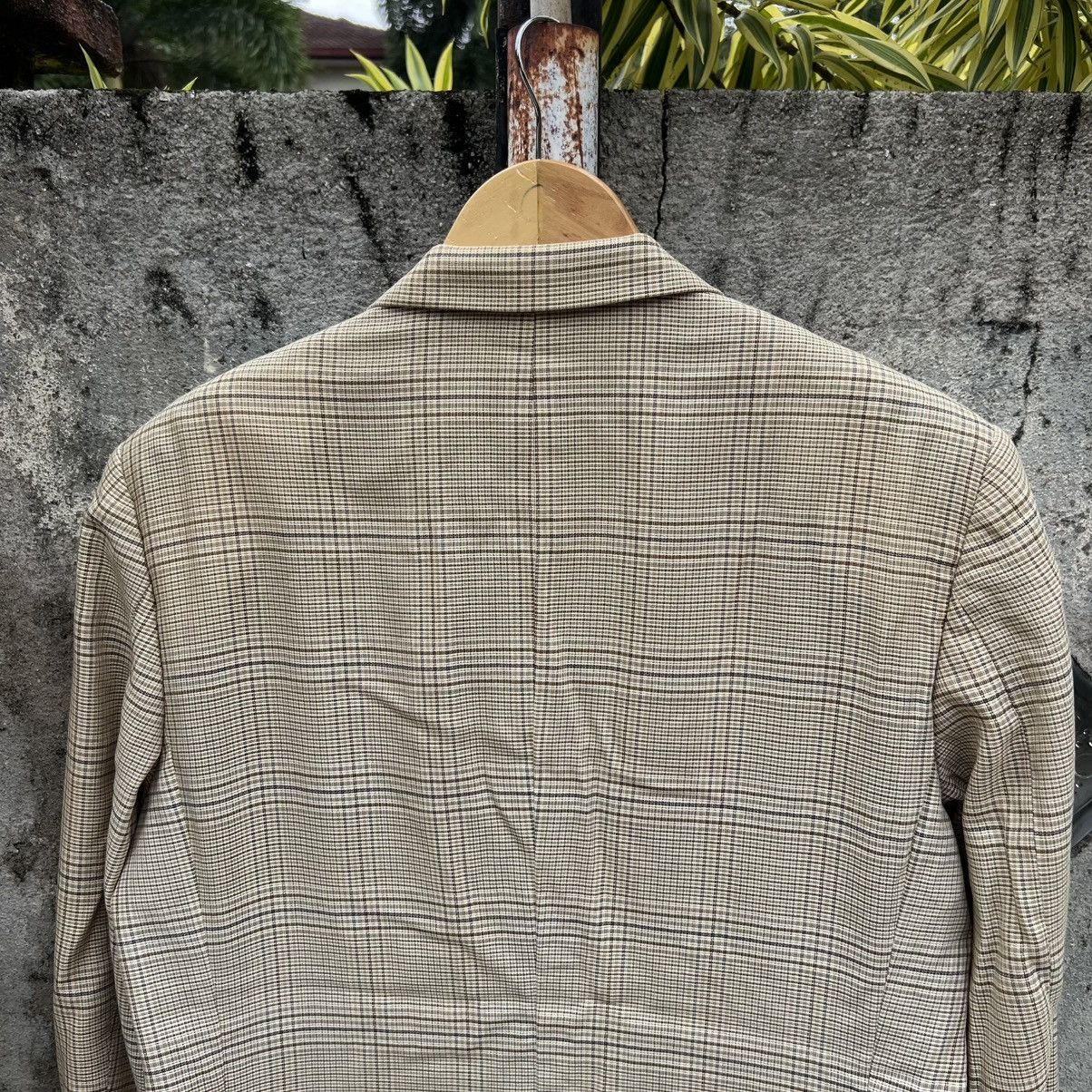 Burberry “BURBERRY” WOOL & SILK YELLOW BLAZER Size 42R - 9 Thumbnail