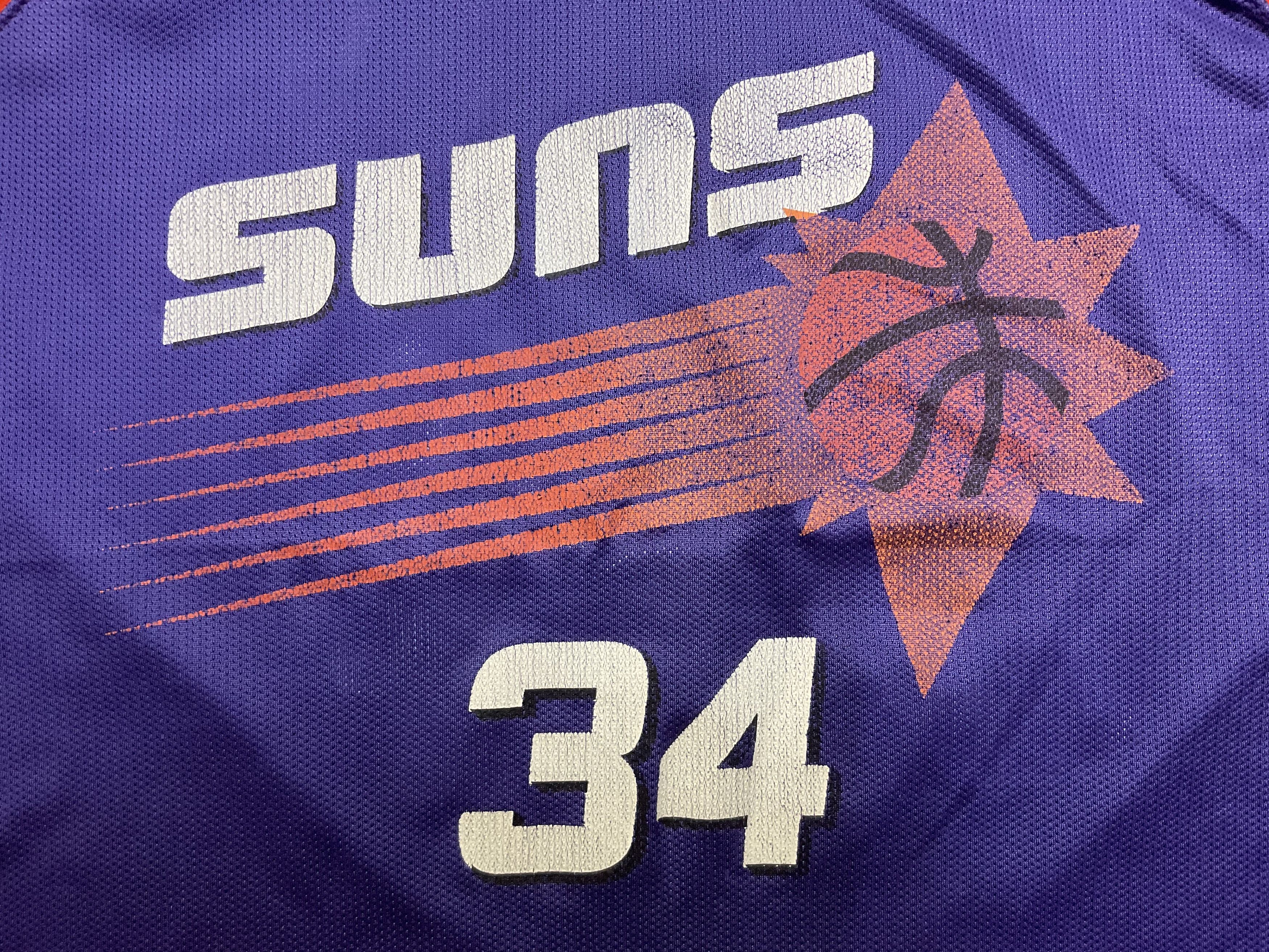 NBA Vintage 90s Phoenix Suns Barkley Basketball Jersey Size US XL / EU 56 / 4 - 4 Thumbnail