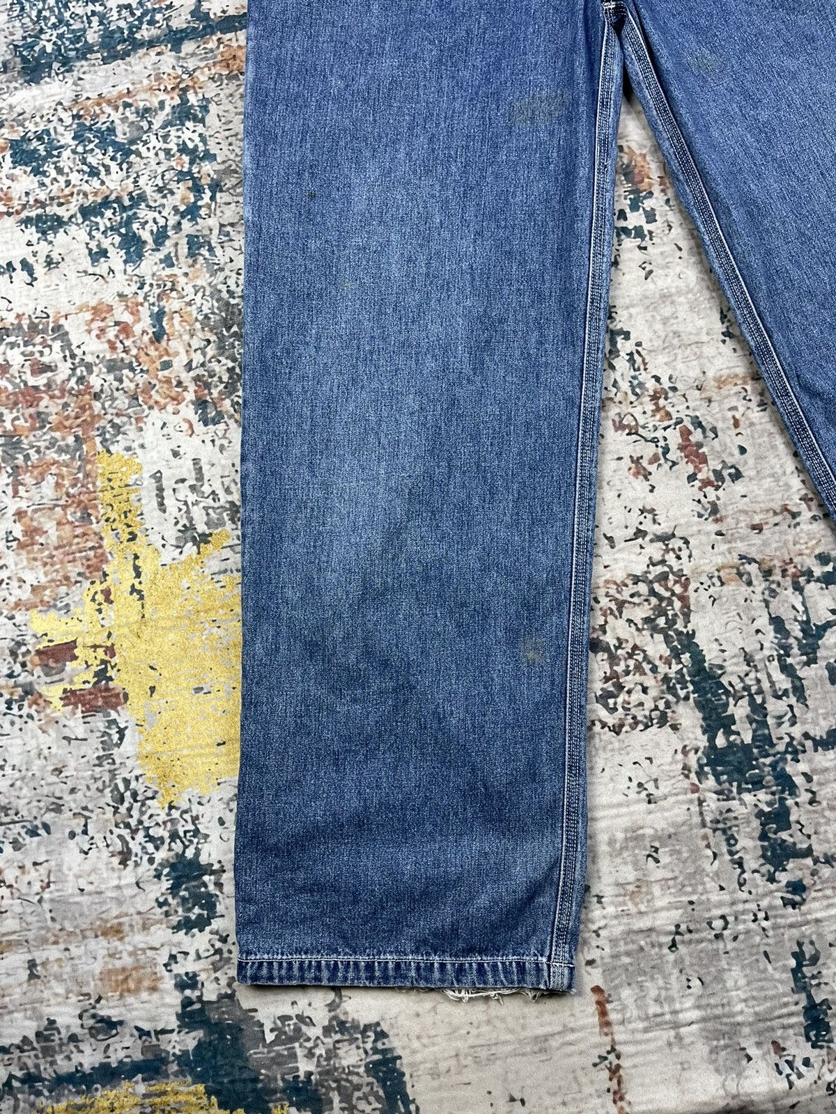 Esprit Vintage Esprit Denim Workwear Suspenders Jumpsuit Size US 30 / EU 46 - 3 Thumbnail