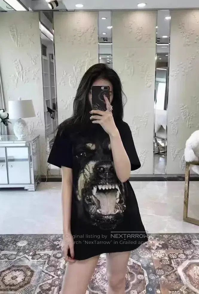 Givenchy Givenchy Classic Rottweiler dog head short-sleeve T-shirt Size US XXS / EU 40 - 9 Thumbnail