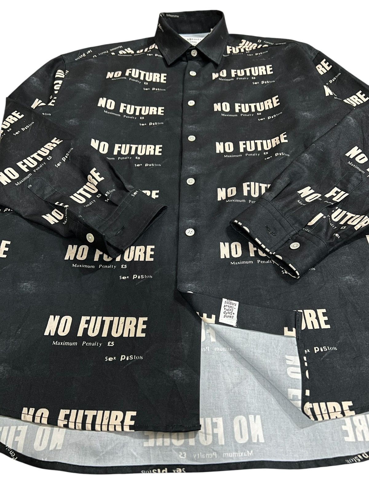 Band Tees × Japanese Brand × Seditionaries 🔥SeX Pistols Seditionaries NO FUTURE PUNK A Store Robot Size US L / EU 52-54 / 3 - 6 Thumbnail