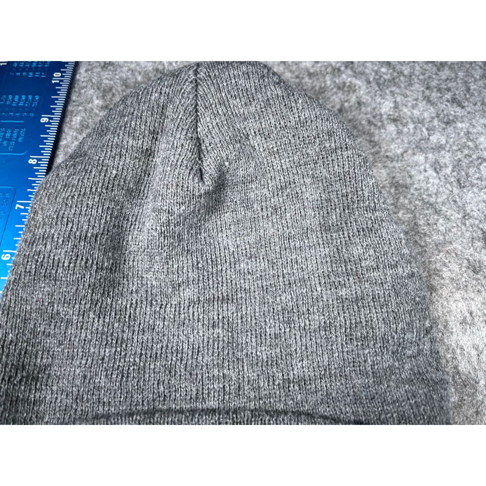 Port & Company Port & Company Beanie Knit Adult One Size Gray 100% Acrylic Hat Unisex Size ONE SIZE - 3 Thumbnail