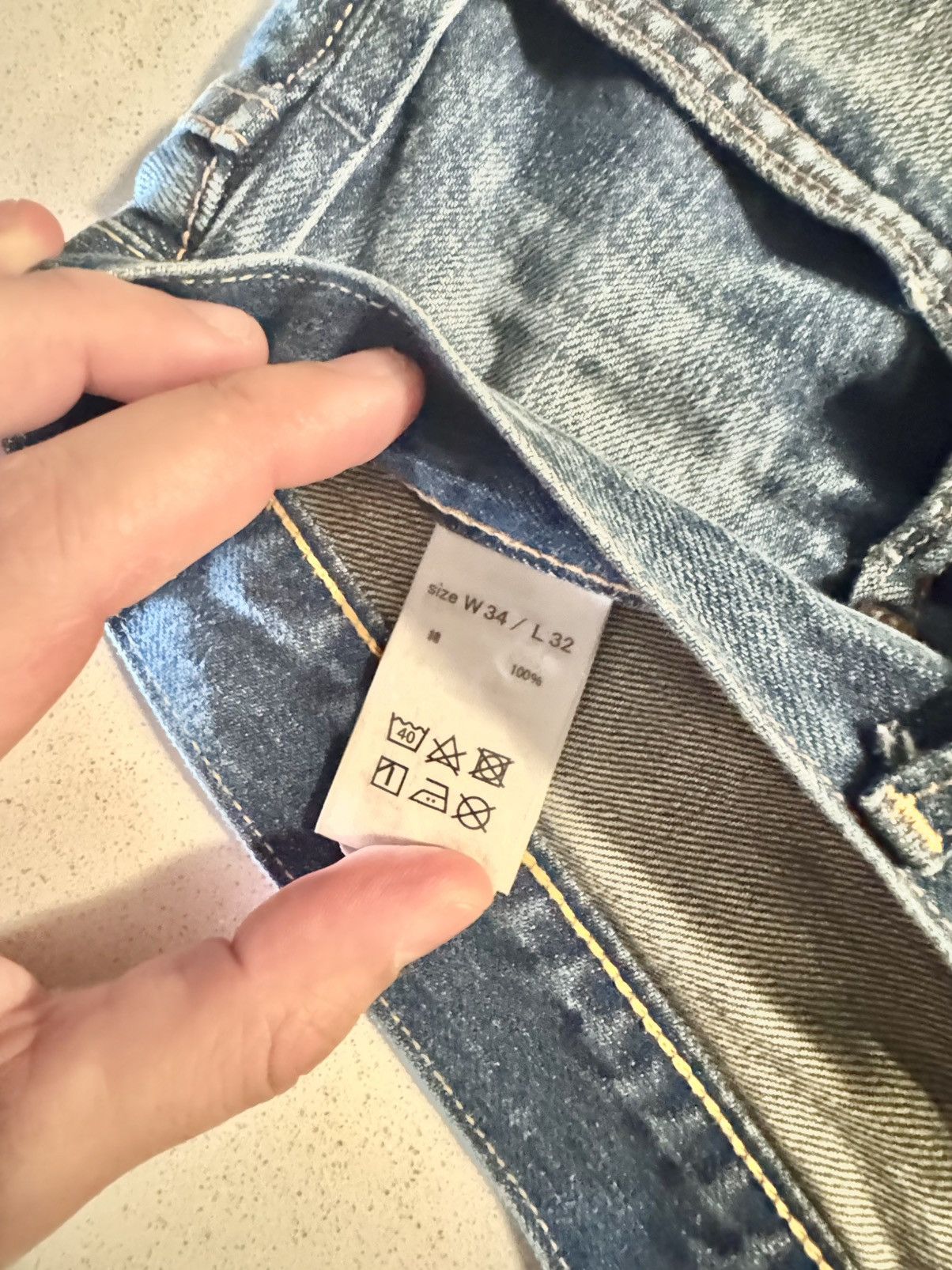 FDMTL FDMTL patchwork boro japanese denim sz W34L32 Size US 34 / EU 50 - 4 Thumbnail