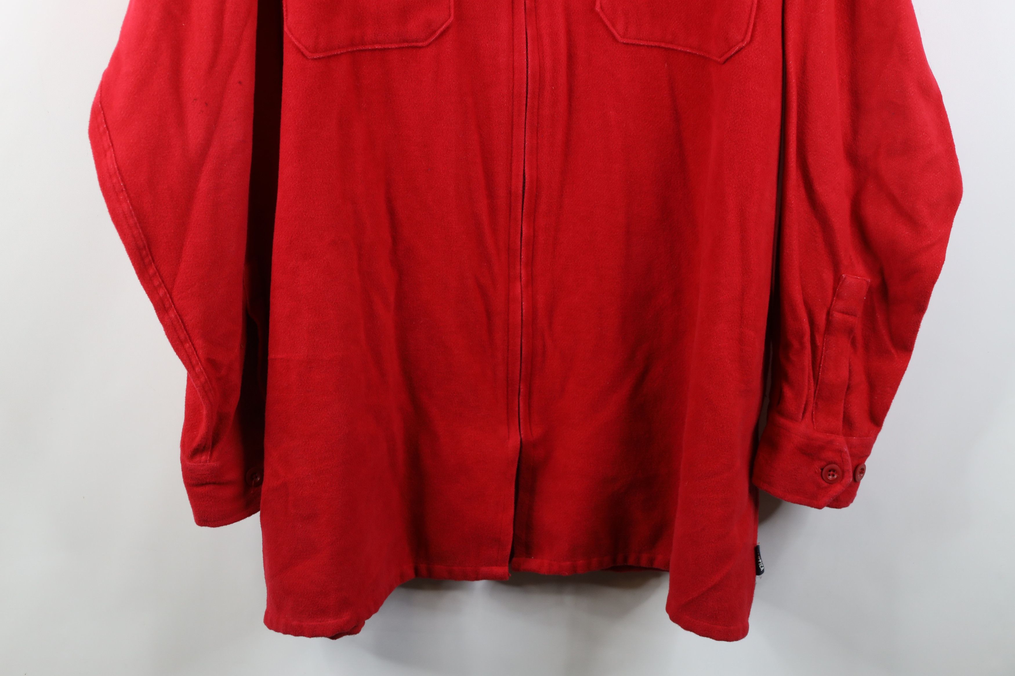 Nautica Vintage 90s Nautica Full Zip Collared Shirt Jacket Jac Shirt Size US XL / EU 56 / 4 - 3 Thumbnail