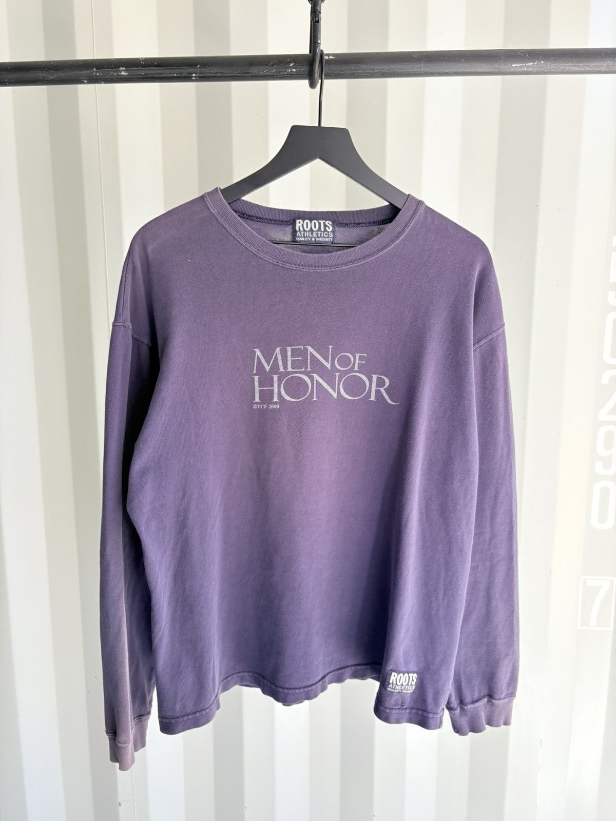 Vintage Vintage Men Of Honor Faded Distressed Shirt GRUNGE Size US XL / EU 56 / 4 - 1 Thumbnail