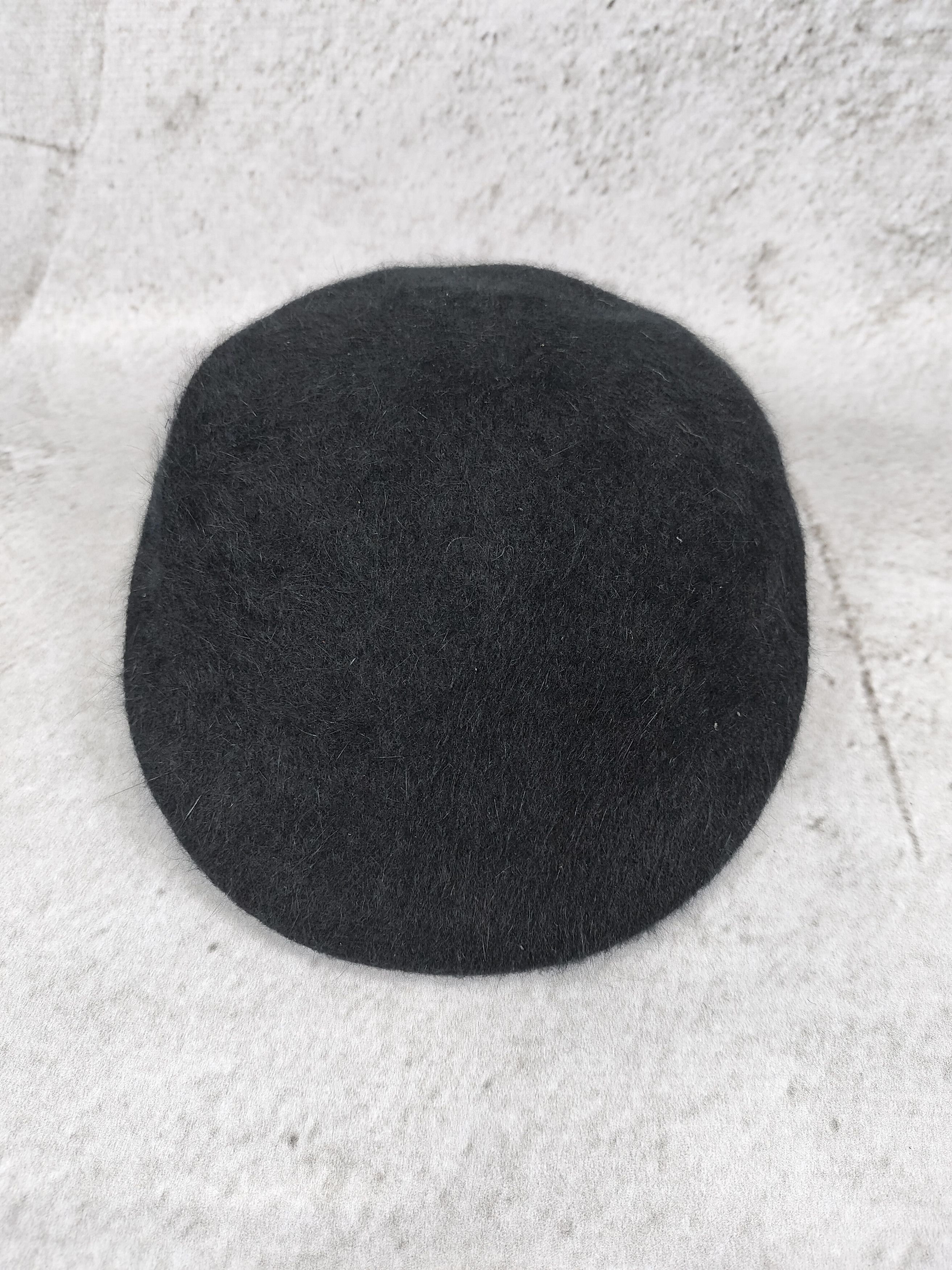 Japanese Brand Hollywood Mirror🇯🇵Minimal Fuzzy Hairy Texture Ivy Flat Cap Size ONE SIZE - 3 Thumbnail