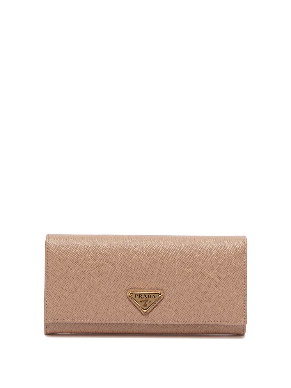 Prada Large Saffiano Leather Wallet Size ONE SIZE - 1 Thumbnail