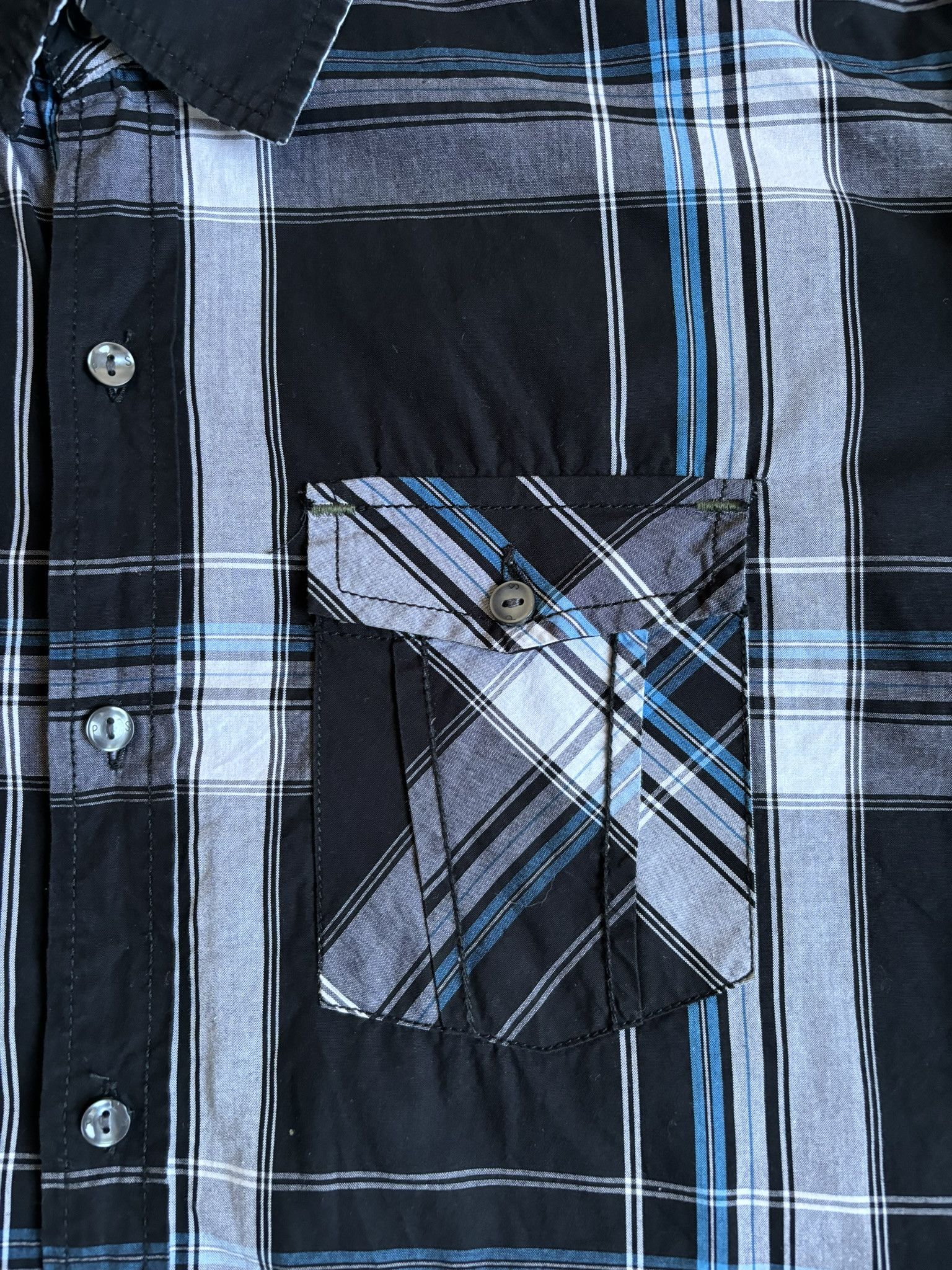Paul Smith Paul Smith Italian Fit 69 black white check shirt size XL Size US XL / EU 56 / 4 - 7 Thumbnail