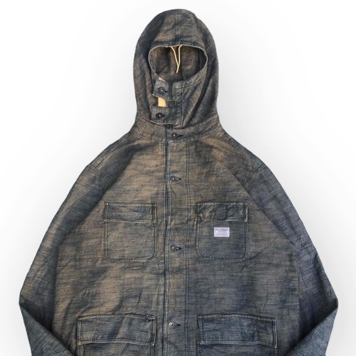 Engineered Garments ⚡️QUICK SALE⚡️Proceed DBR Rebel Army Denim Gunner Smock Jacket Size US XL / EU 56 / 4 - 4 Thumbnail