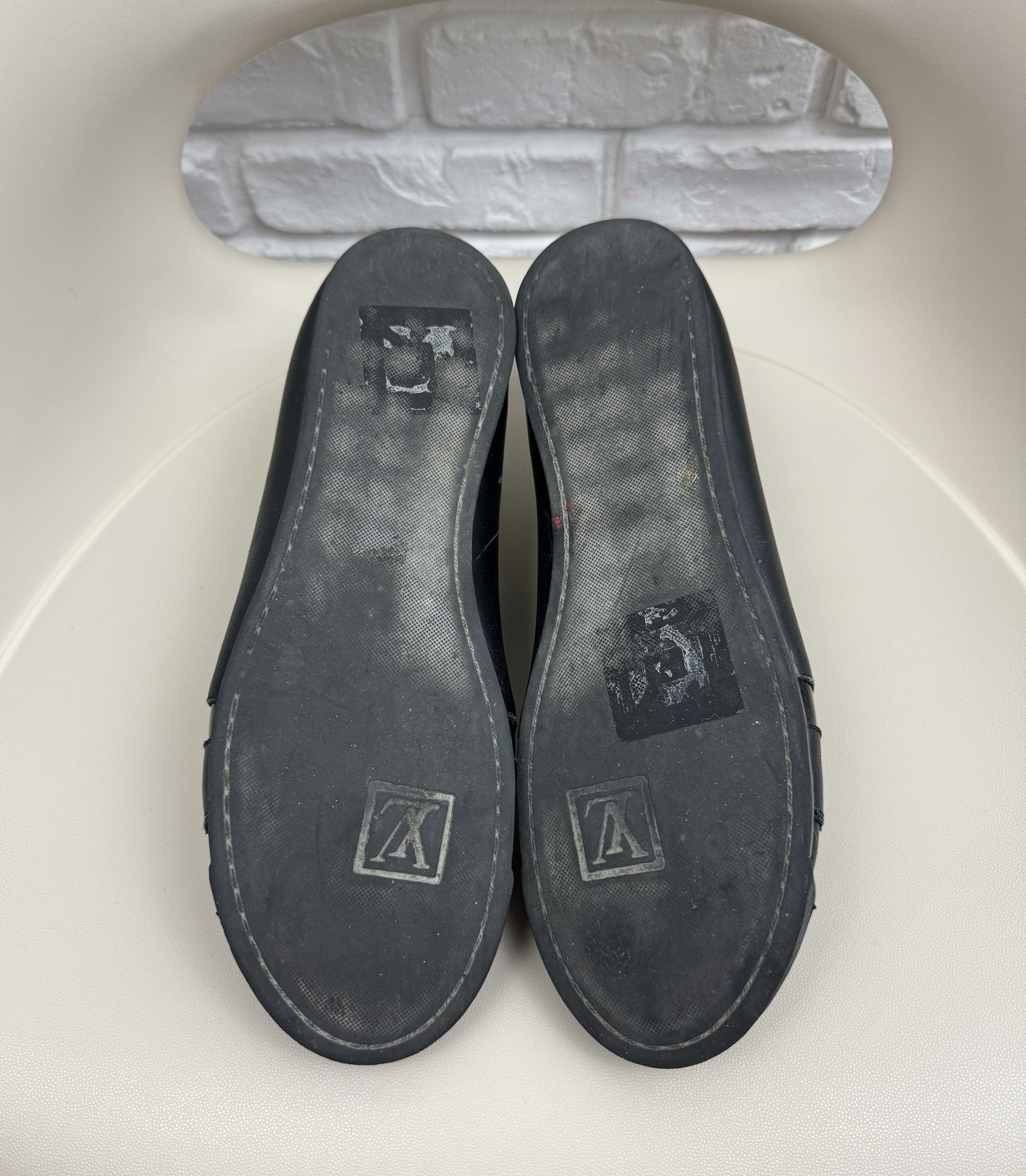 Louis Vuitton Louis Vuitton Clipper Leather Sneakers Logo Low Top Size 42 Size US 9 / EU 42 - 7 Thumbnail