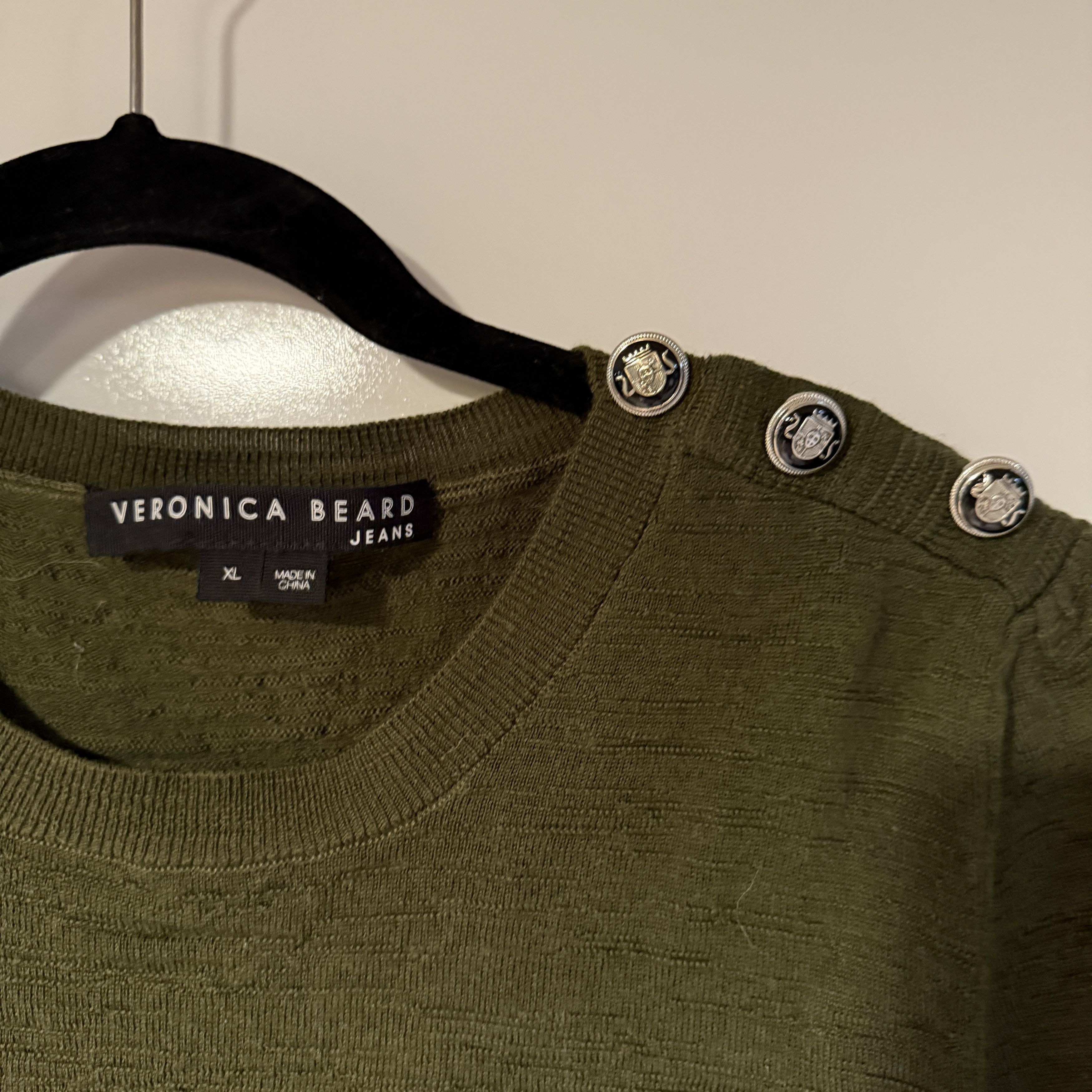 Veronica Beard Veronica Beard Grayden Wool Knit Stretch Size XL / US 12-14 / IT 48-50 - 2 Thumbnail