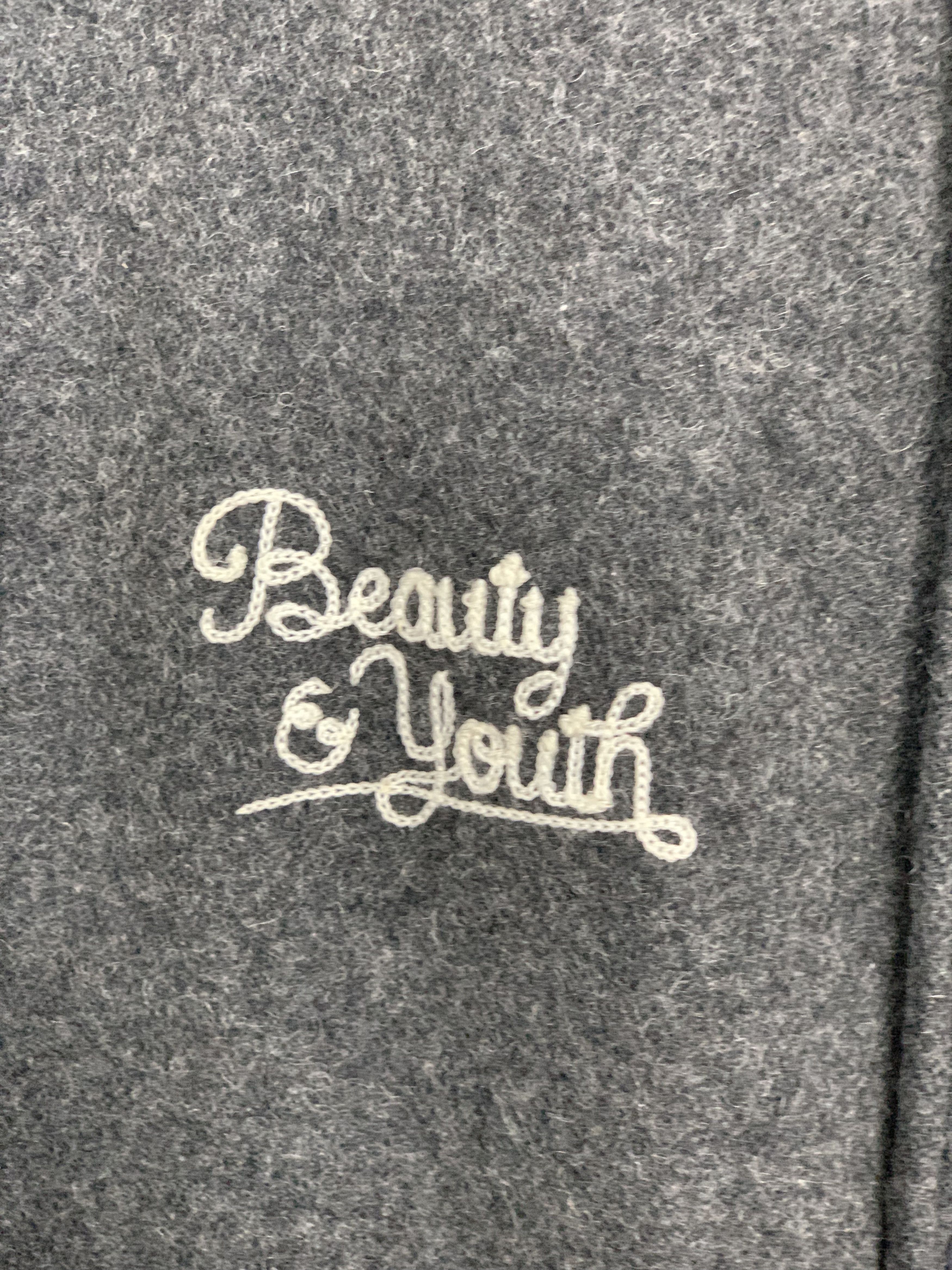 BEAUTY&YOUTH Vintage Beauty & Youth Wool Varsity Jacket V0480 Size US L / EU 52-54 / 3 - 10 Thumbnail