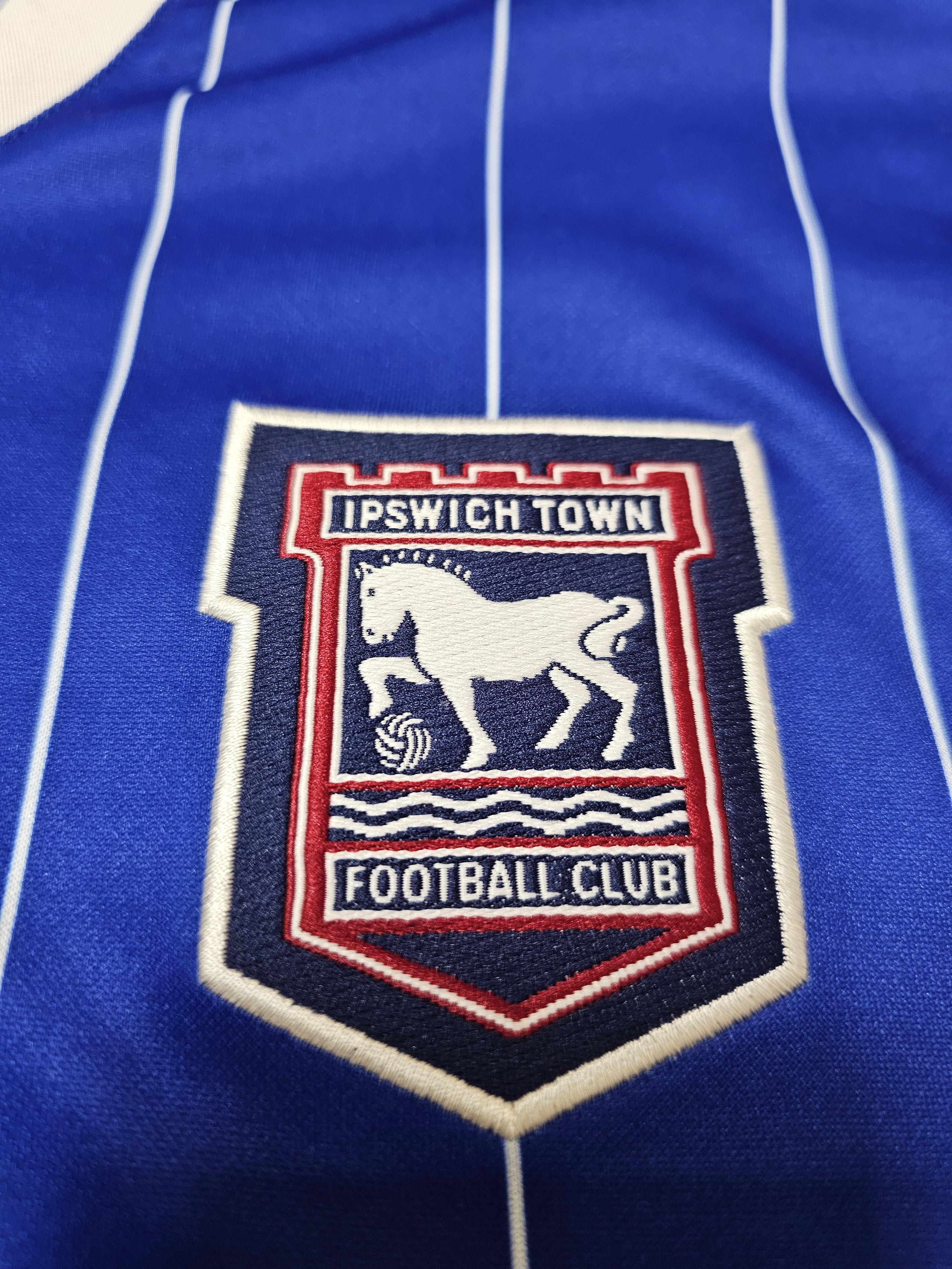 Vintage IPSWICH TOWN 2007 2008 HOME FOOTBALL SHIRT SOCCER JERSEY Size US XXL / EU 58 / 5 - 4 Thumbnail