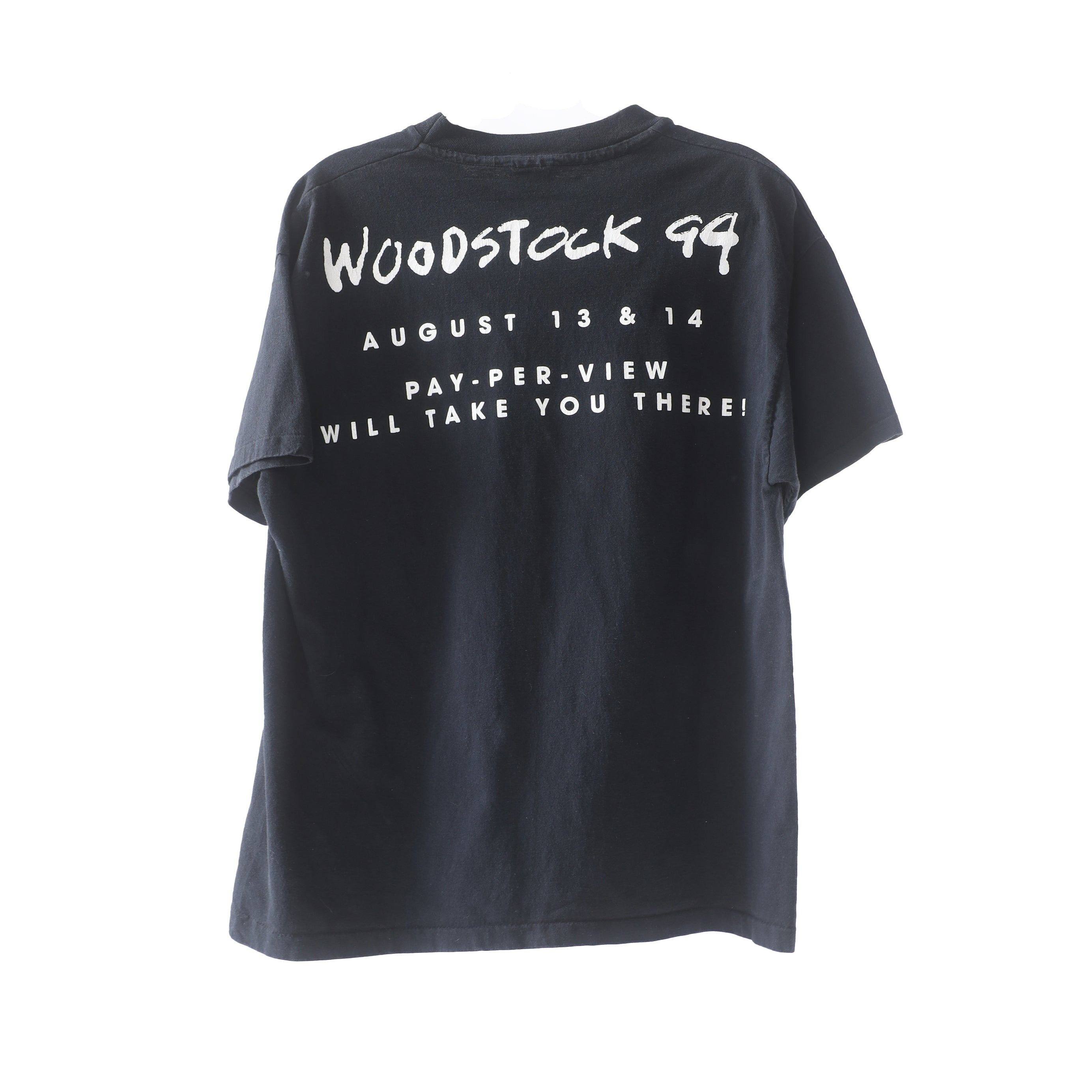 Vintage WOODSTOCK 99 VINTAGE TSHIRT Size US XL / EU 56 / 4 - 4 Thumbnail