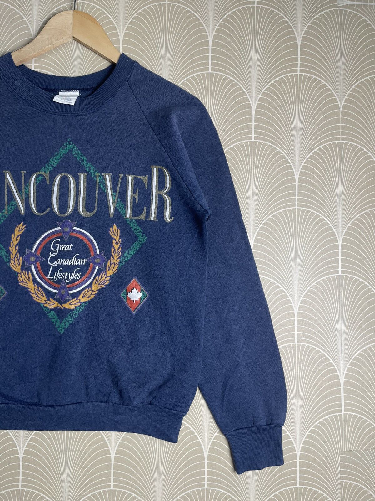 Fruit Of The Loom × Vintage VINTAGE 90s VANCOUVER GREAT CANADIAN LIFESTYLE CREWNECK Size US M / EU 48-50 / 2 - 3 Thumbnail