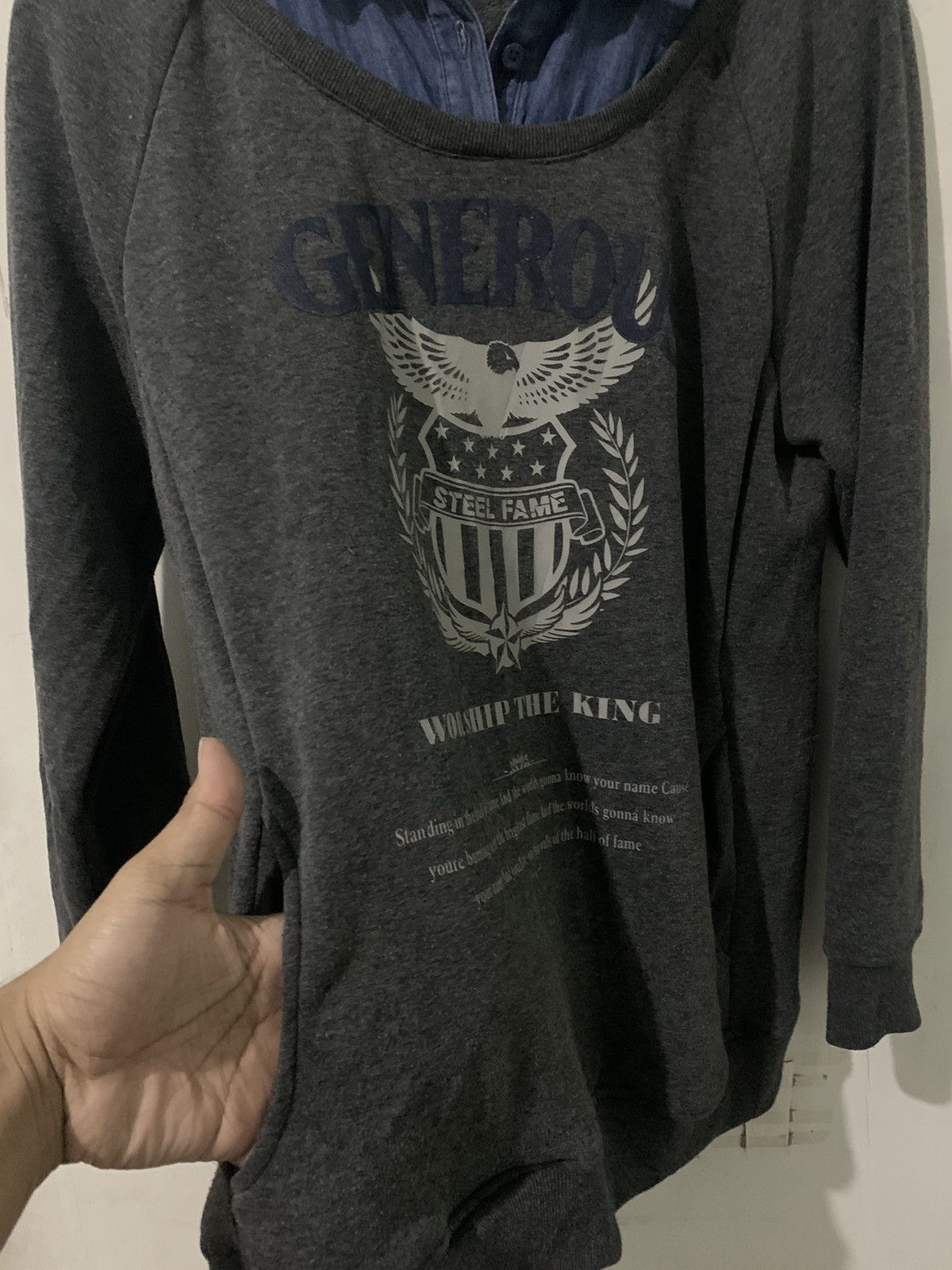 If Six Was Nine × Japanese Brand × Le Grande Bleu (L.G.B.) 💸 BINDINGOFFER 💸 Japanese Long Sleeve GOA styel Size US L / EU 52-54 / 3 - 4 Thumbnail