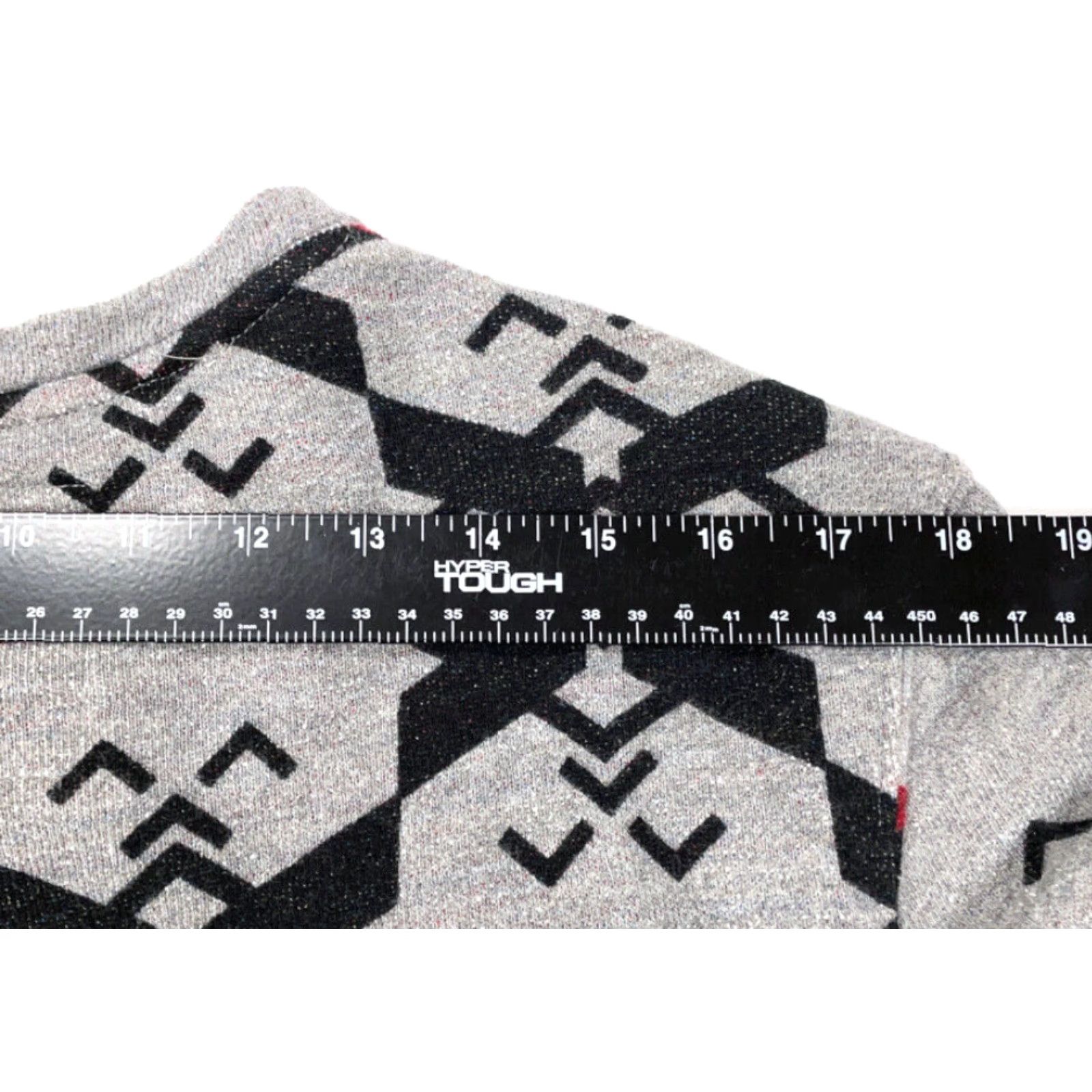 Vintage On the Byas Sweatshirt Gray Pullover Mens Medium Aztec Geometric Tribal Crew Neck Size US M / EU 48-50 / 2 - 6 Thumbnail